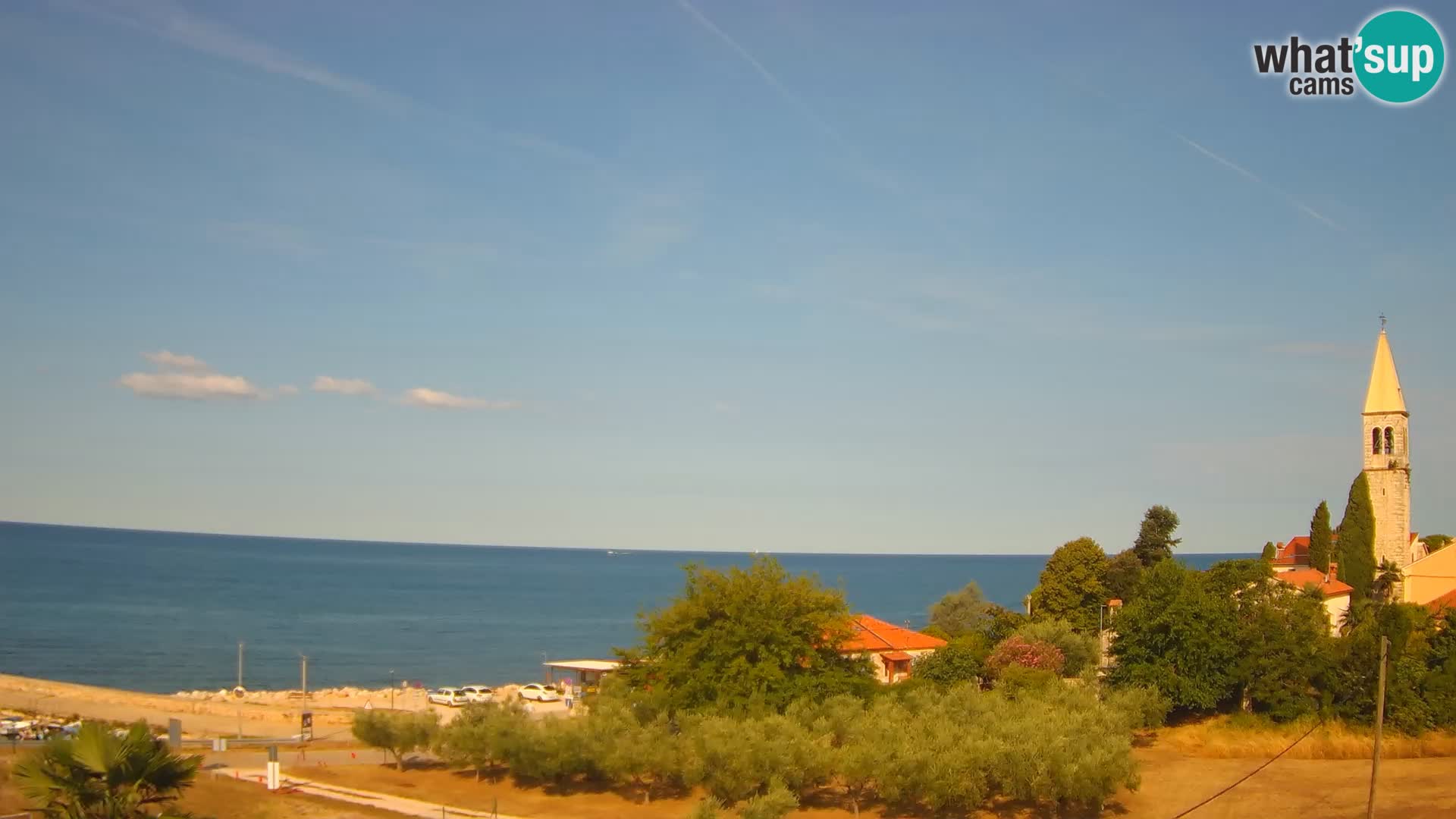 Umag Cámara web en vivo Lovrečica / San Lorenzo – Istria – Croacia