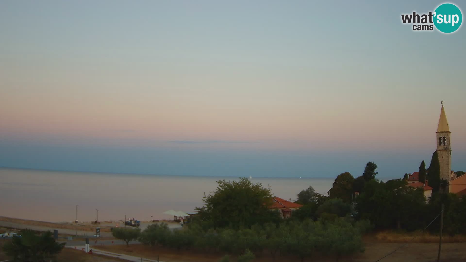 Umag Webcam uživo Lovrečica / San Lorenzo – Istra – Hrvatska