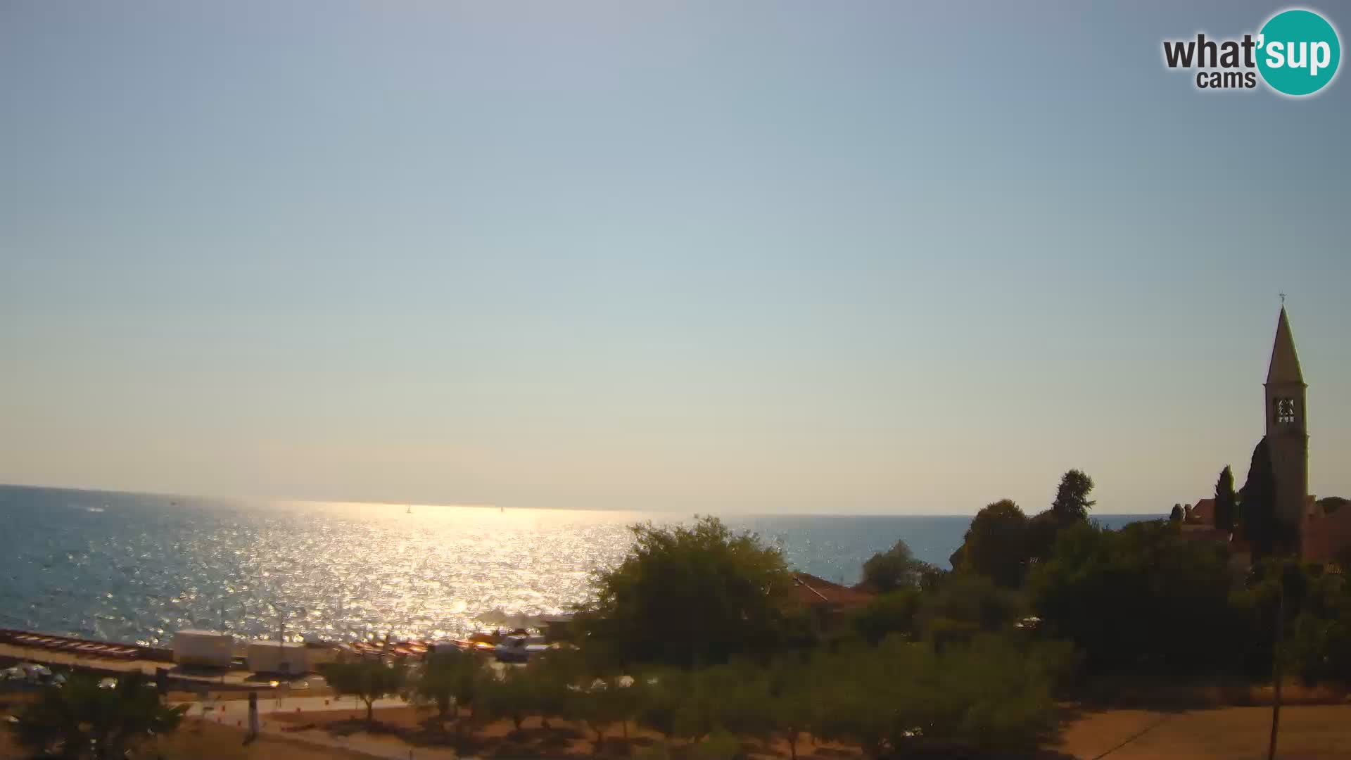 Umag spletna kamera Lovrečica – Istra – Hrvaška