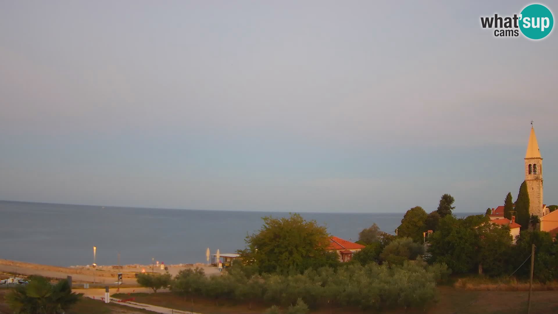 Umag Webcam en direct Lovrečica / San Lorenzo – Istrie – Croatie