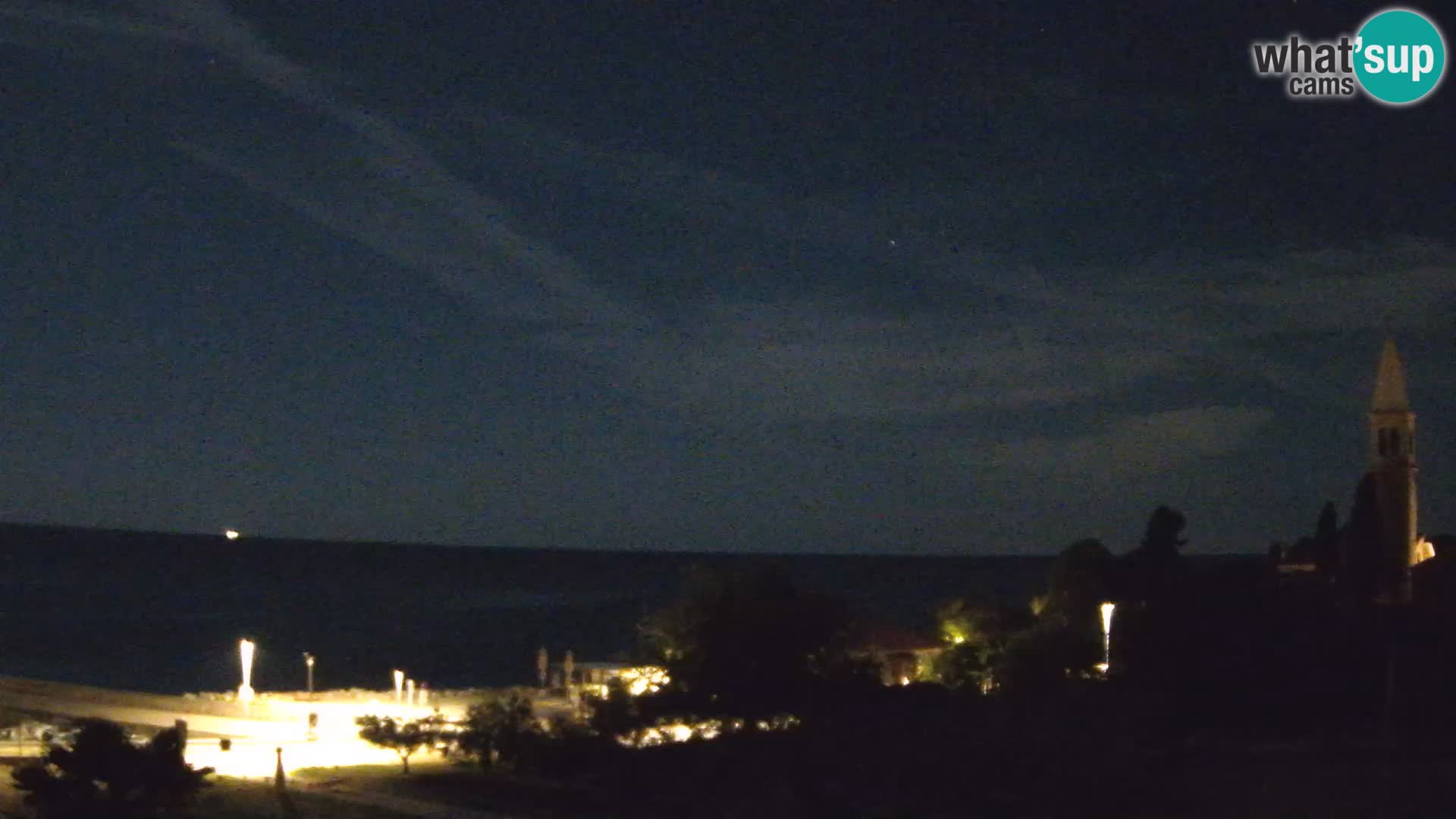Umag Webcam uživo Lovrečica / San Lorenzo – Istra – Hrvatska