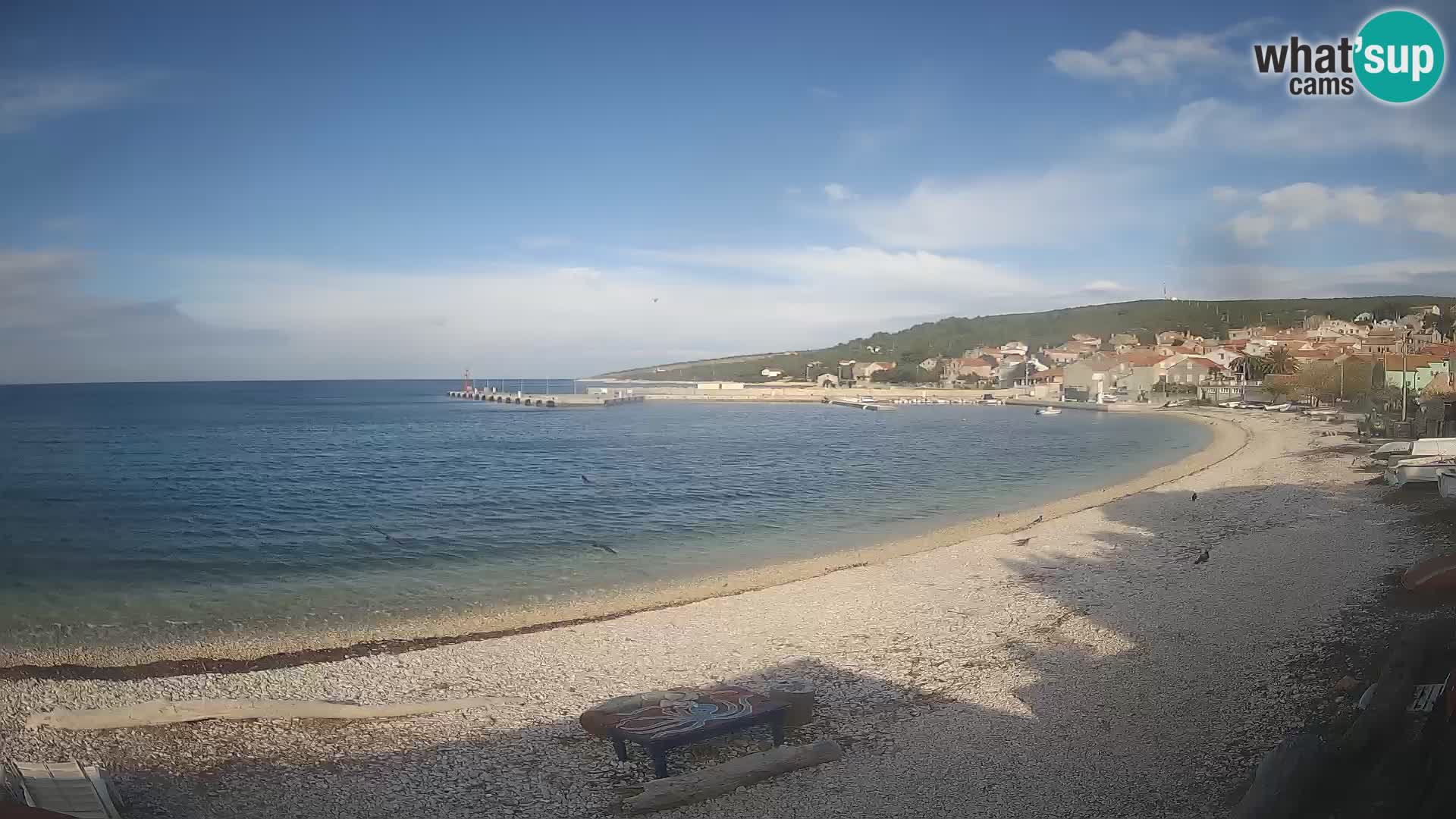 La Spiaggia di Unie webcam