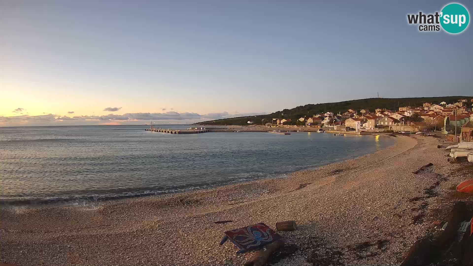 La Spiaggia di Unie webcam