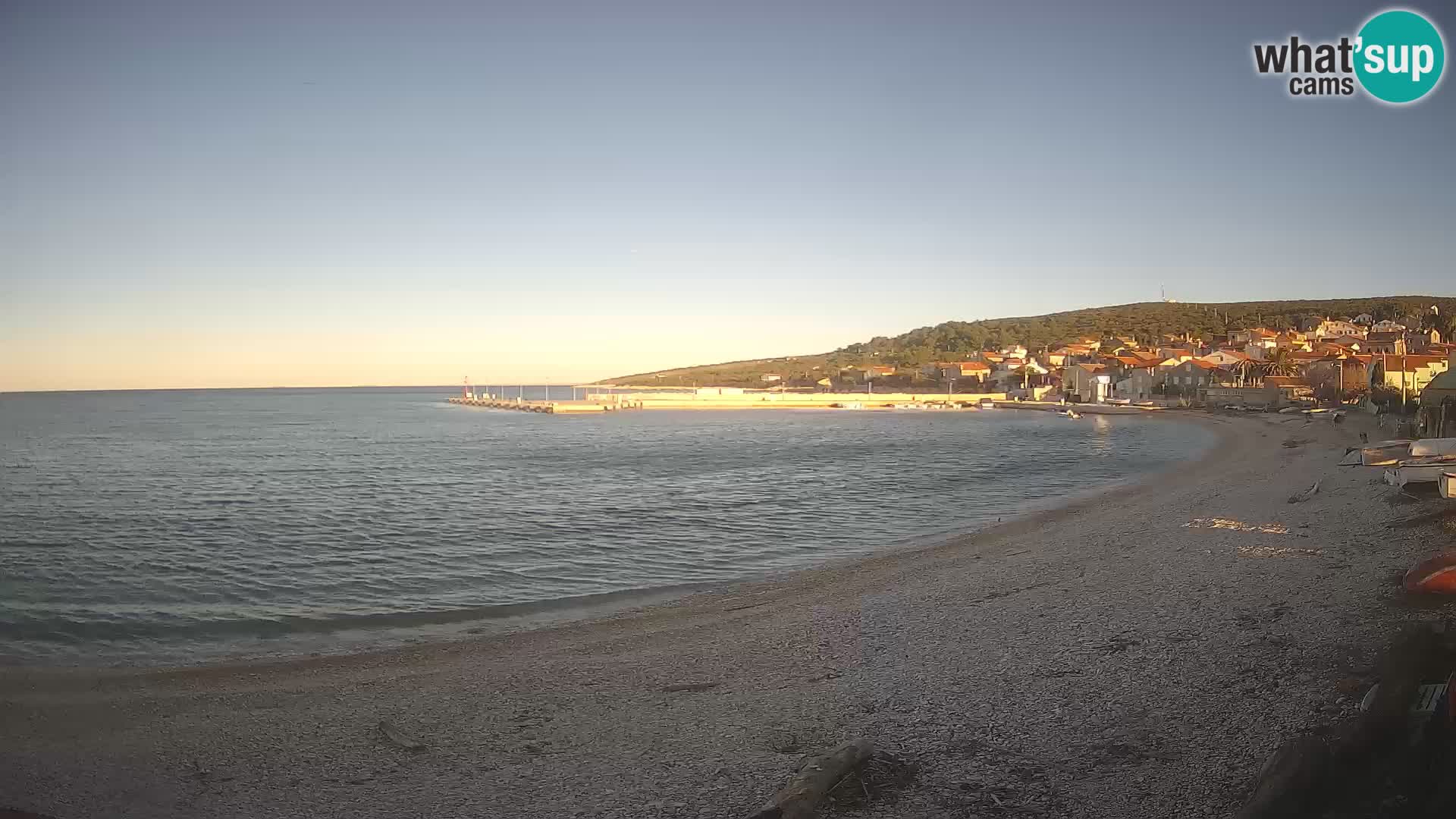 La Spiaggia di Unie webcam