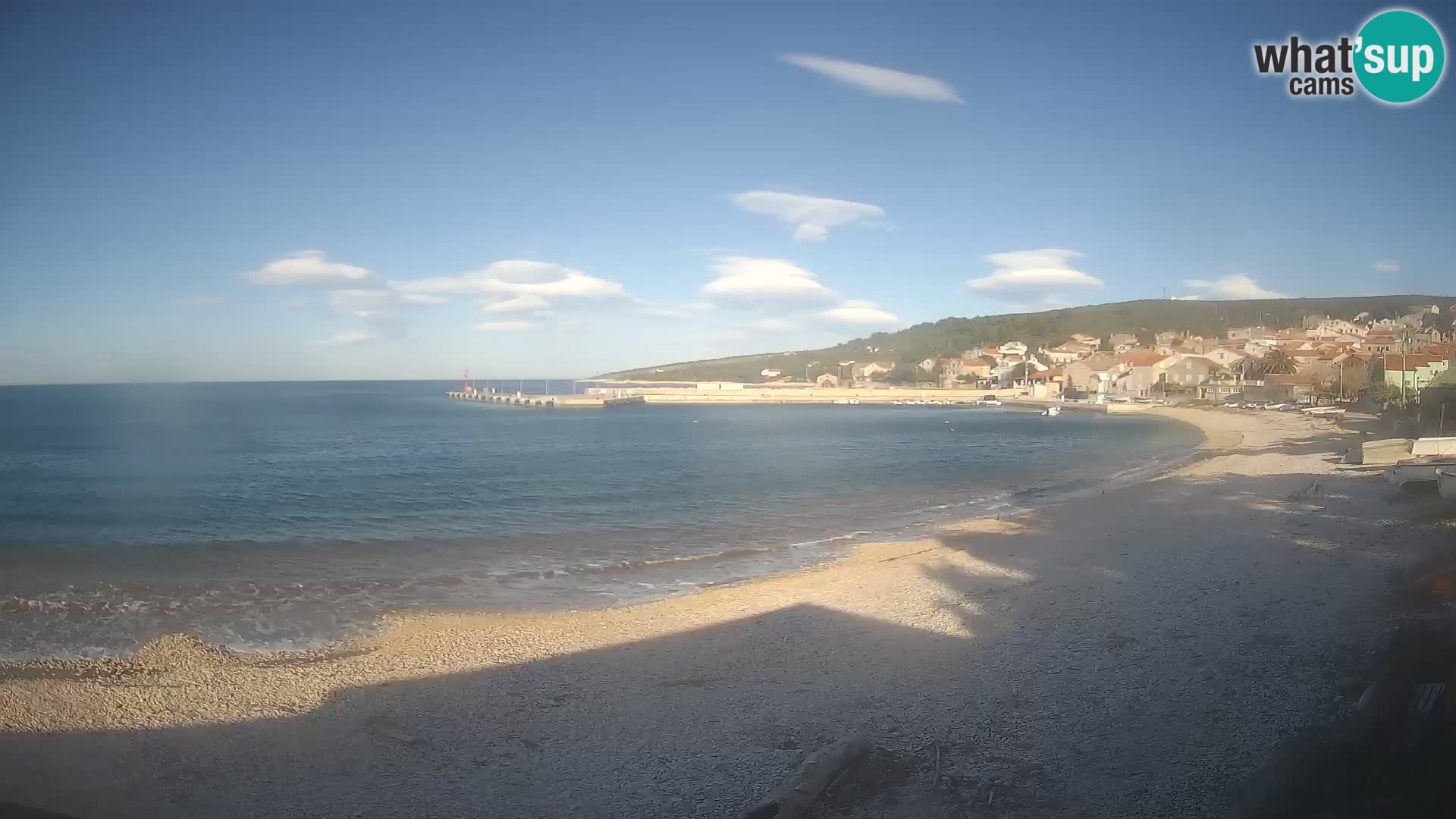 La Spiaggia di Unie webcam