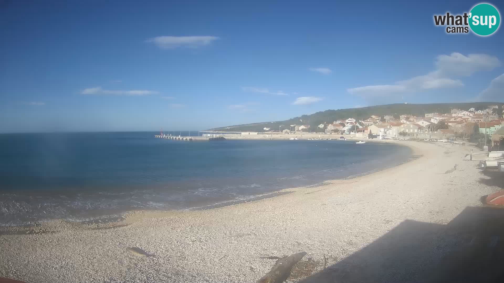 La Spiaggia di Unie webcam