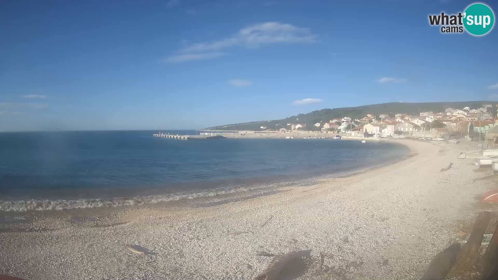 La Spiaggia di Unie webcam