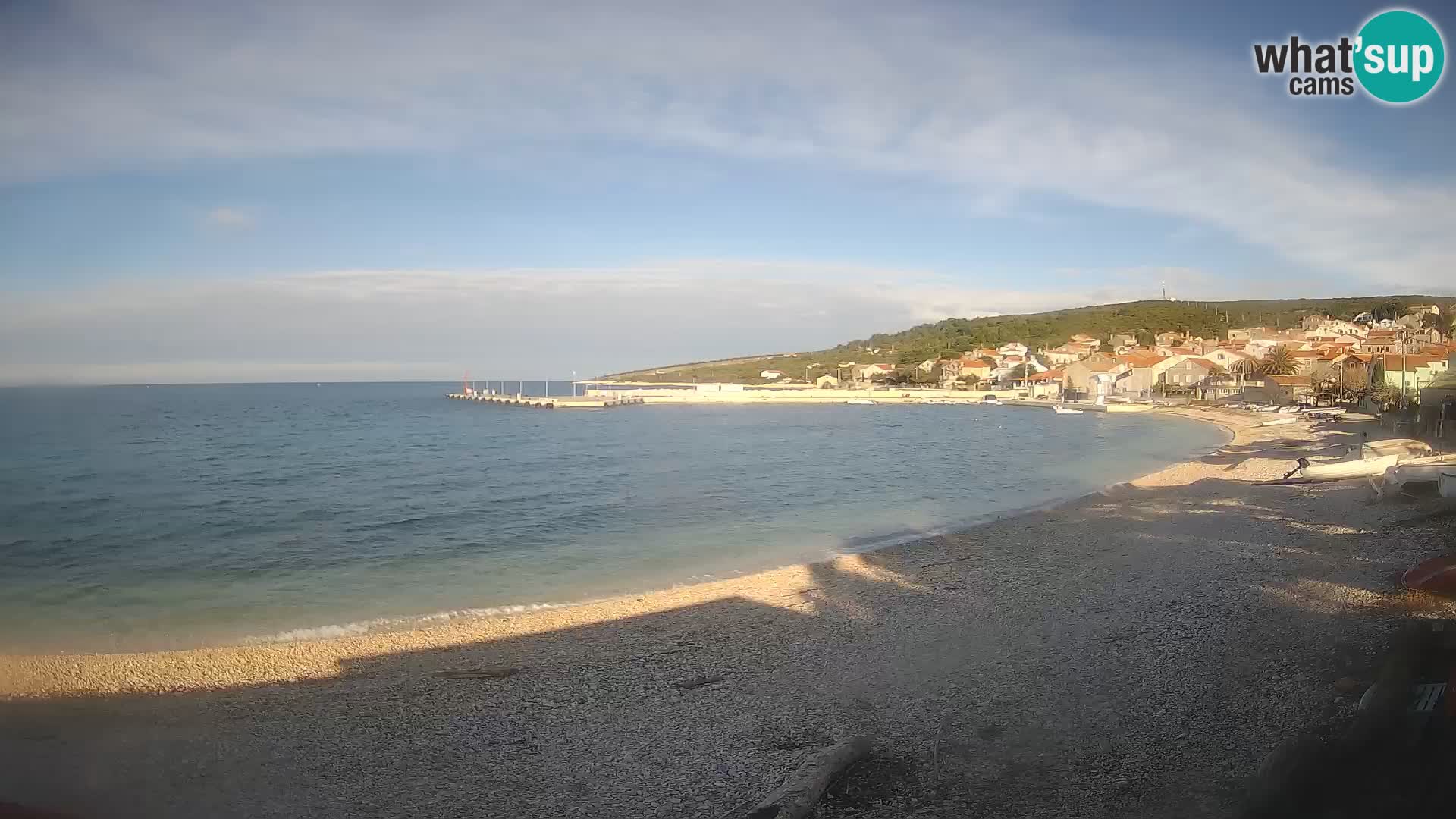 La Spiaggia di Unie webcam