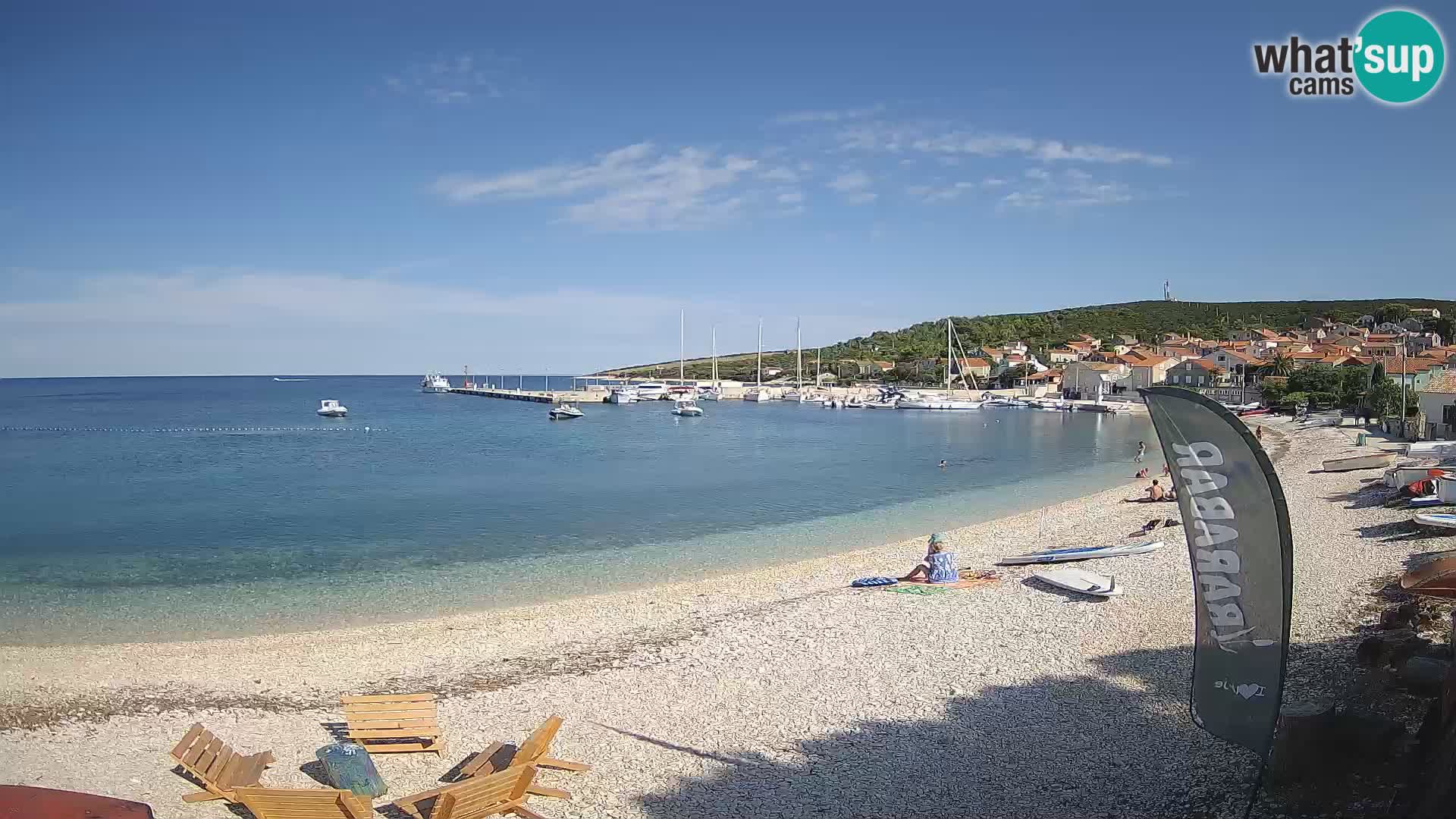 Livecam Unije – Beach