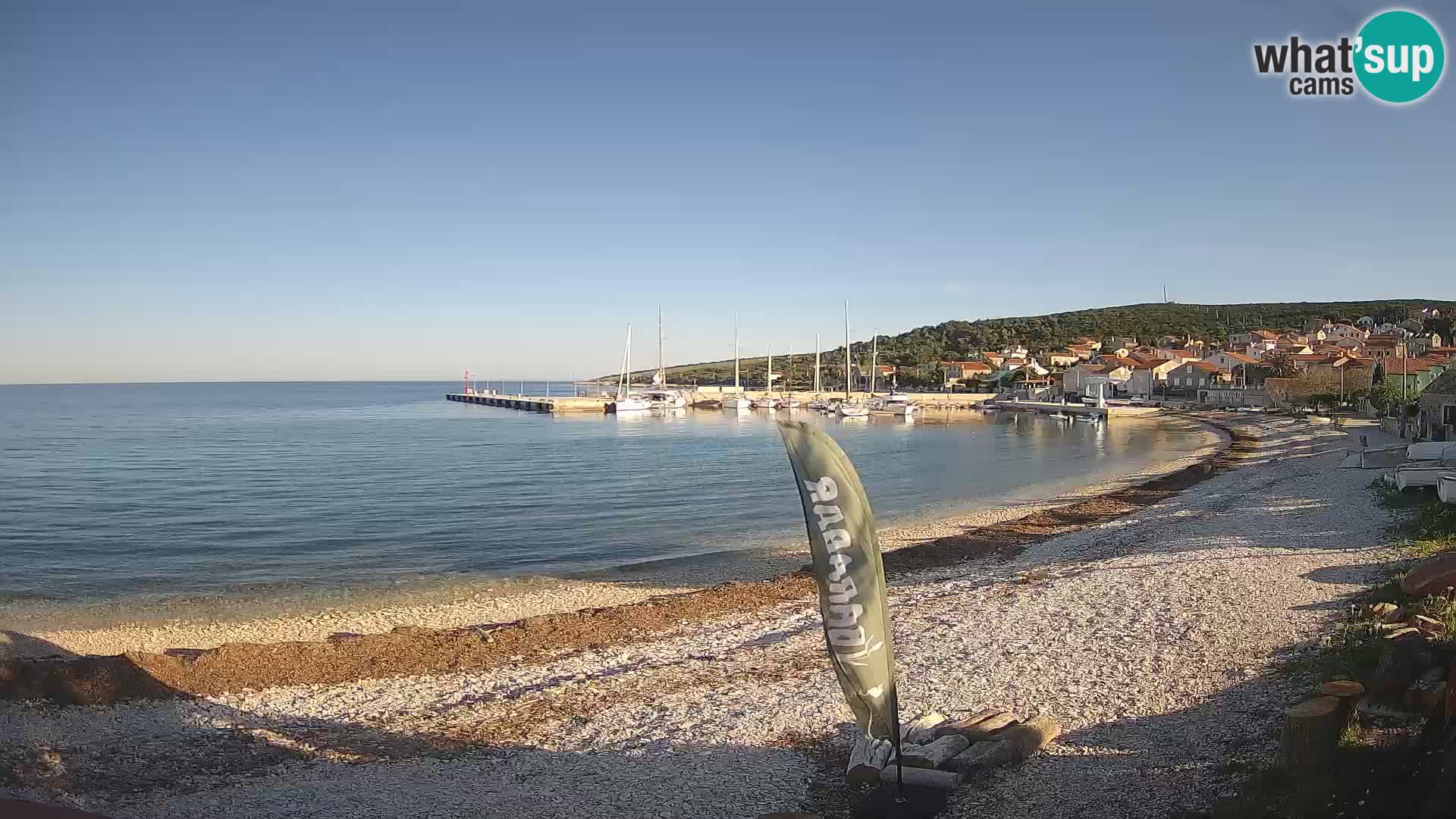 La Spiaggia di Unie webcam