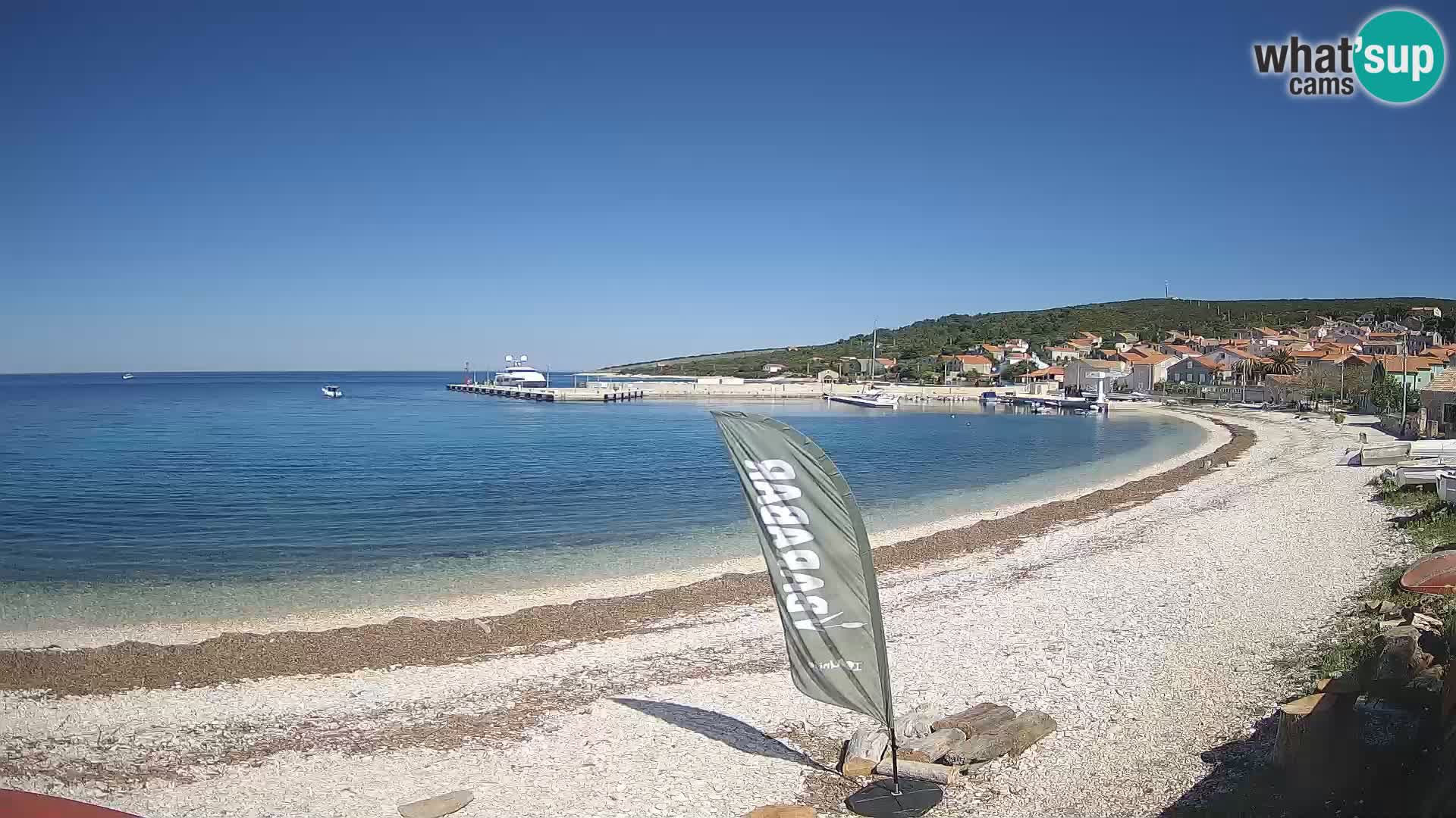 Livecam Unije – Beach