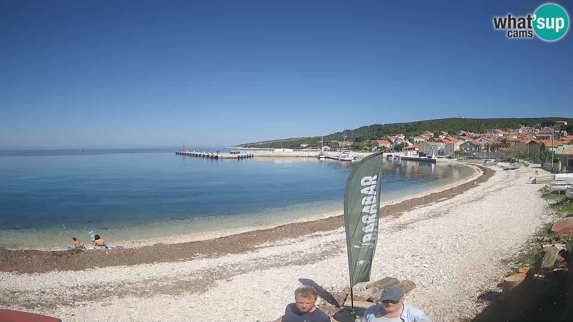 La Spiaggia di Unie webcam