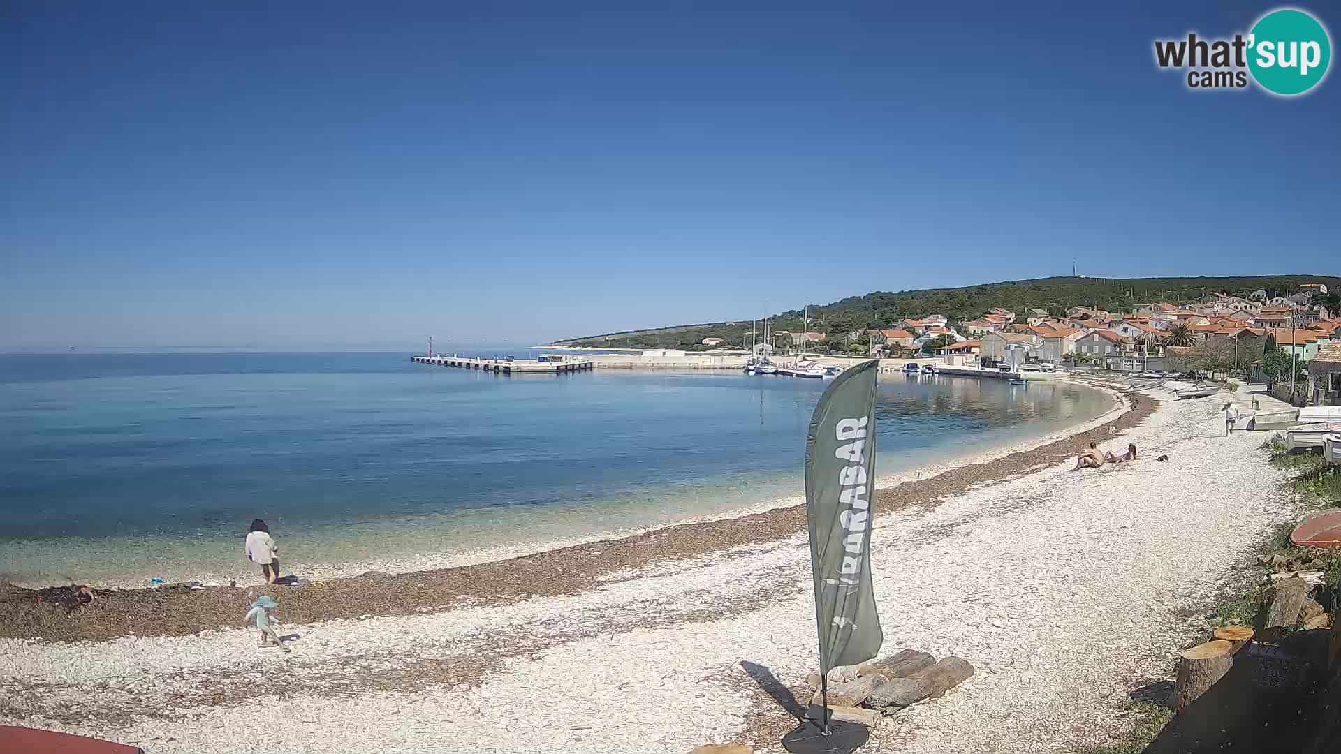 Unije strand webcam