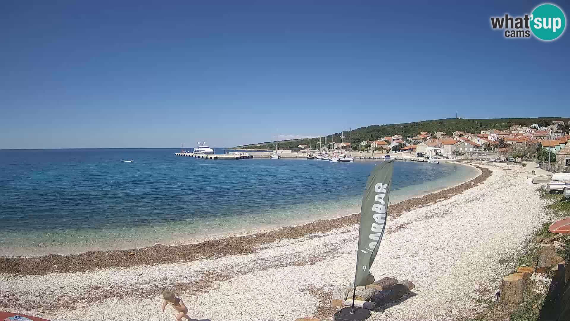 Unije strand webcam