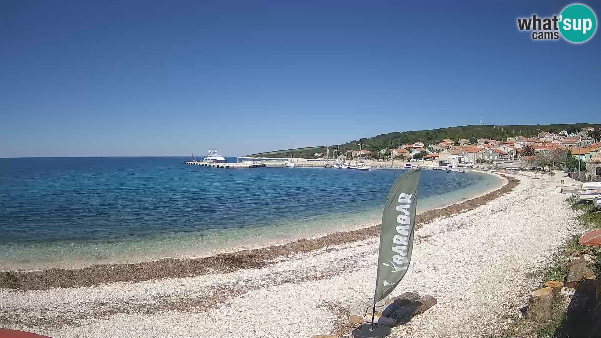 Livecam Unije – Beach