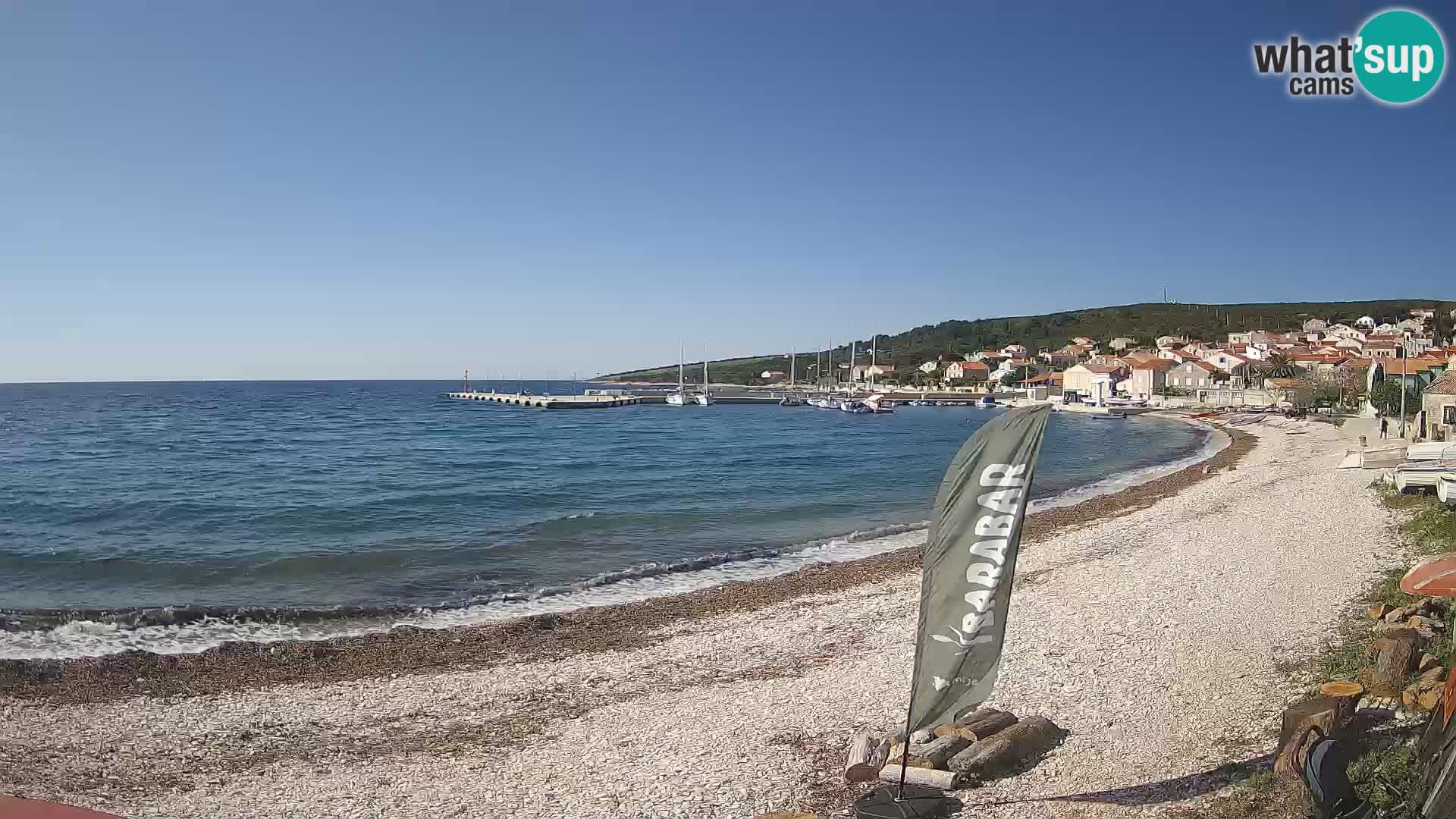 La Spiaggia di Unie webcam