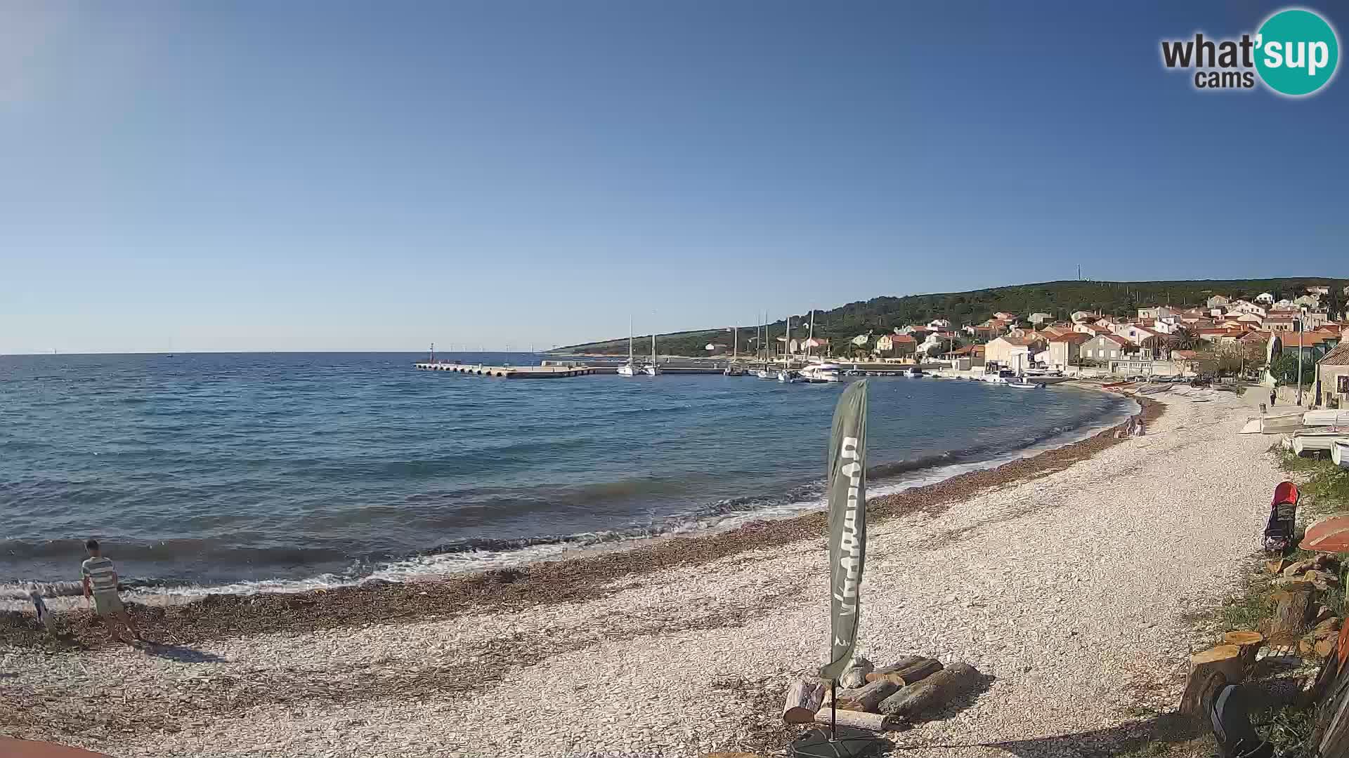 La Spiaggia di Unie webcam