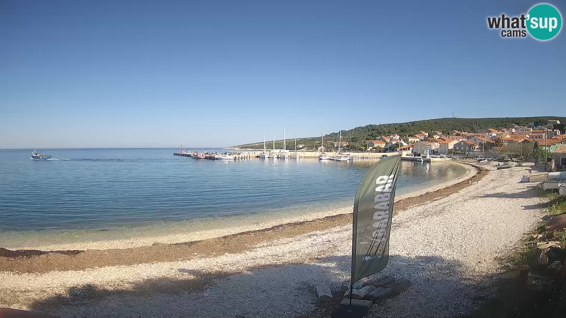 Livecam Unije – Beach