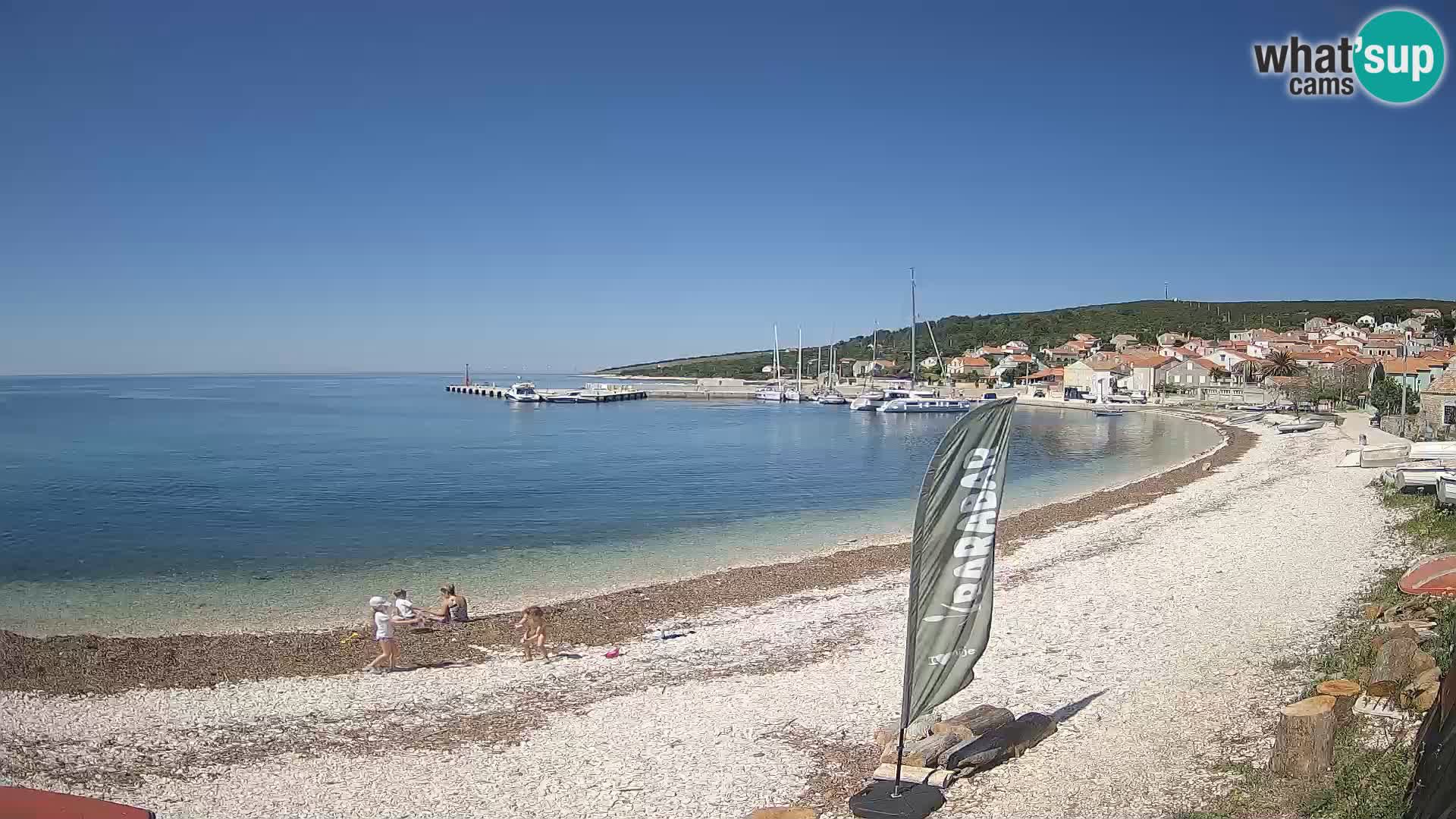 Livecam Unije – Beach
