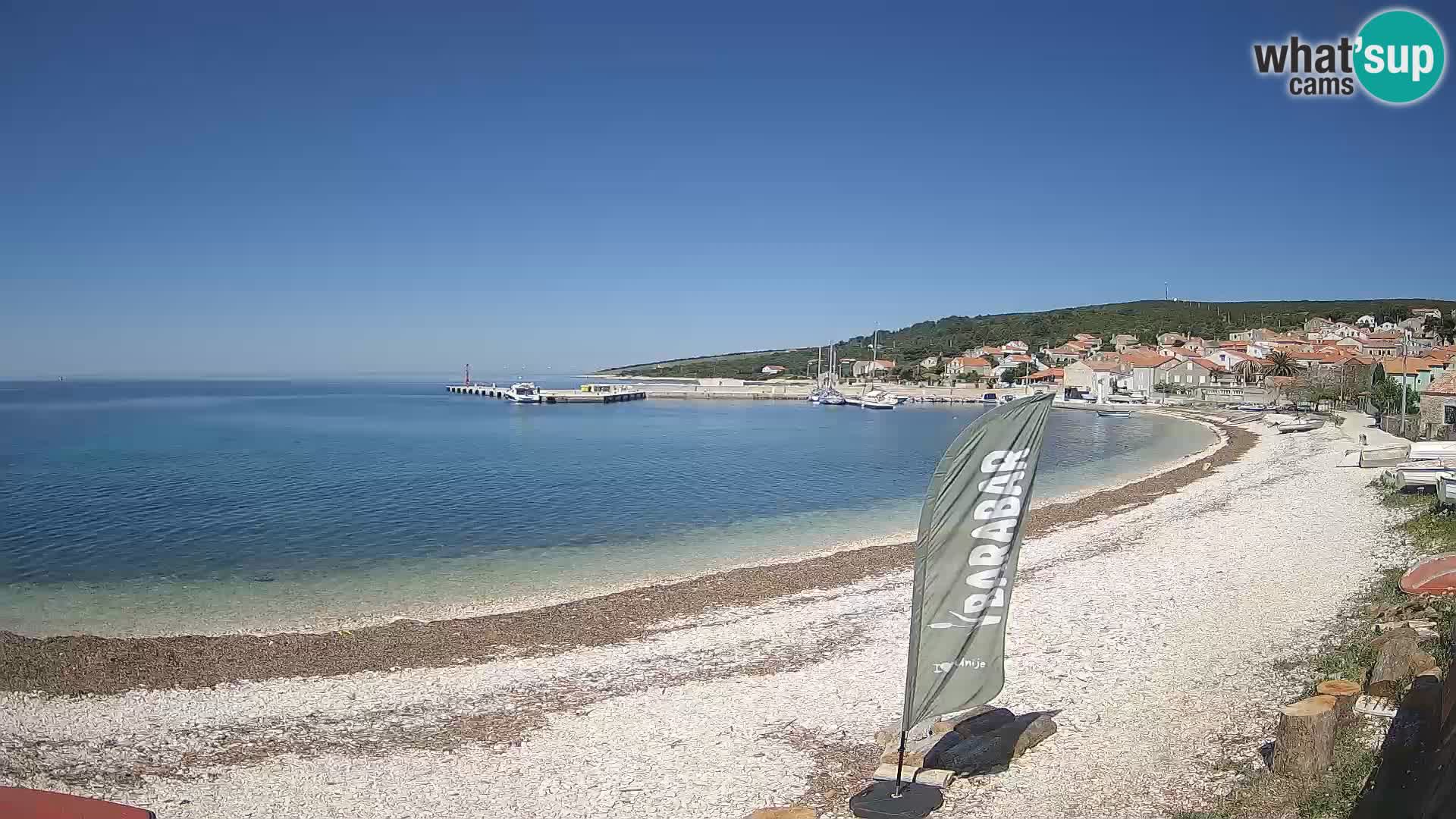 La Spiaggia di Unie webcam