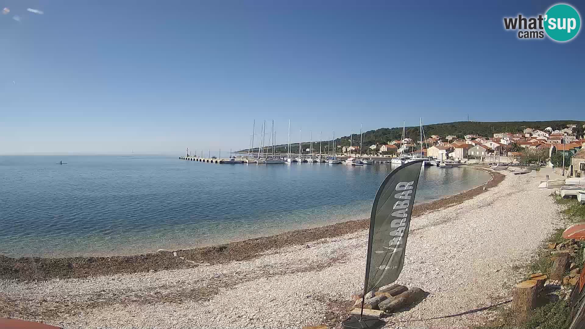 Livecam Unije – Beach