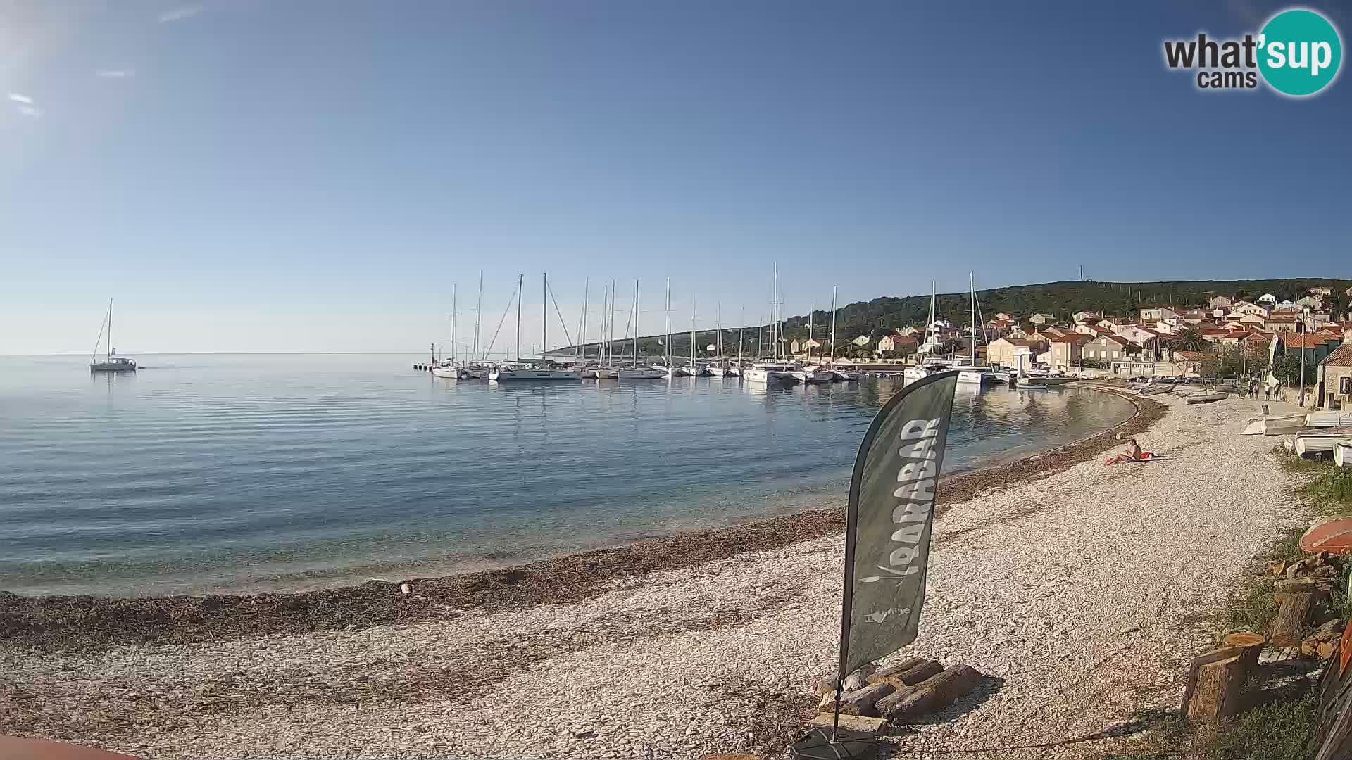 Livecam Unije – Beach