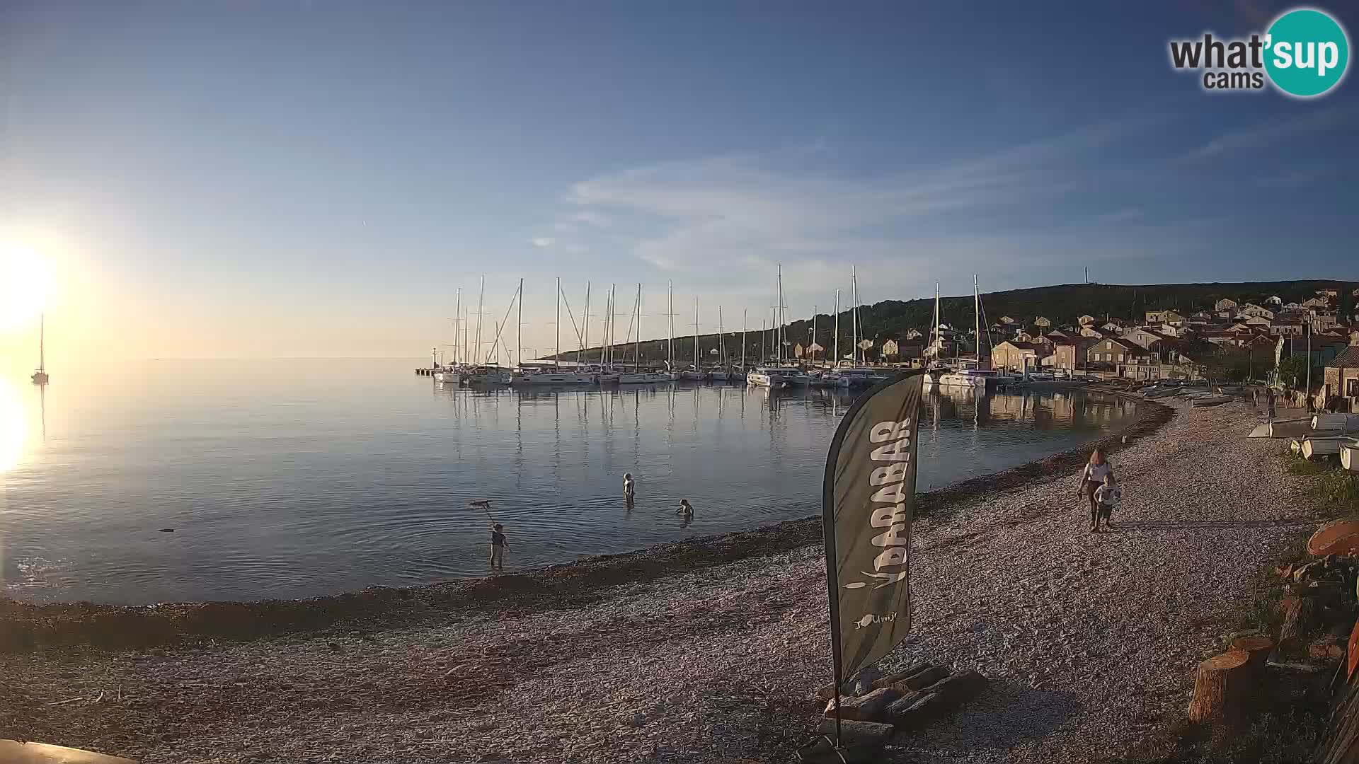 Unije strand webcam