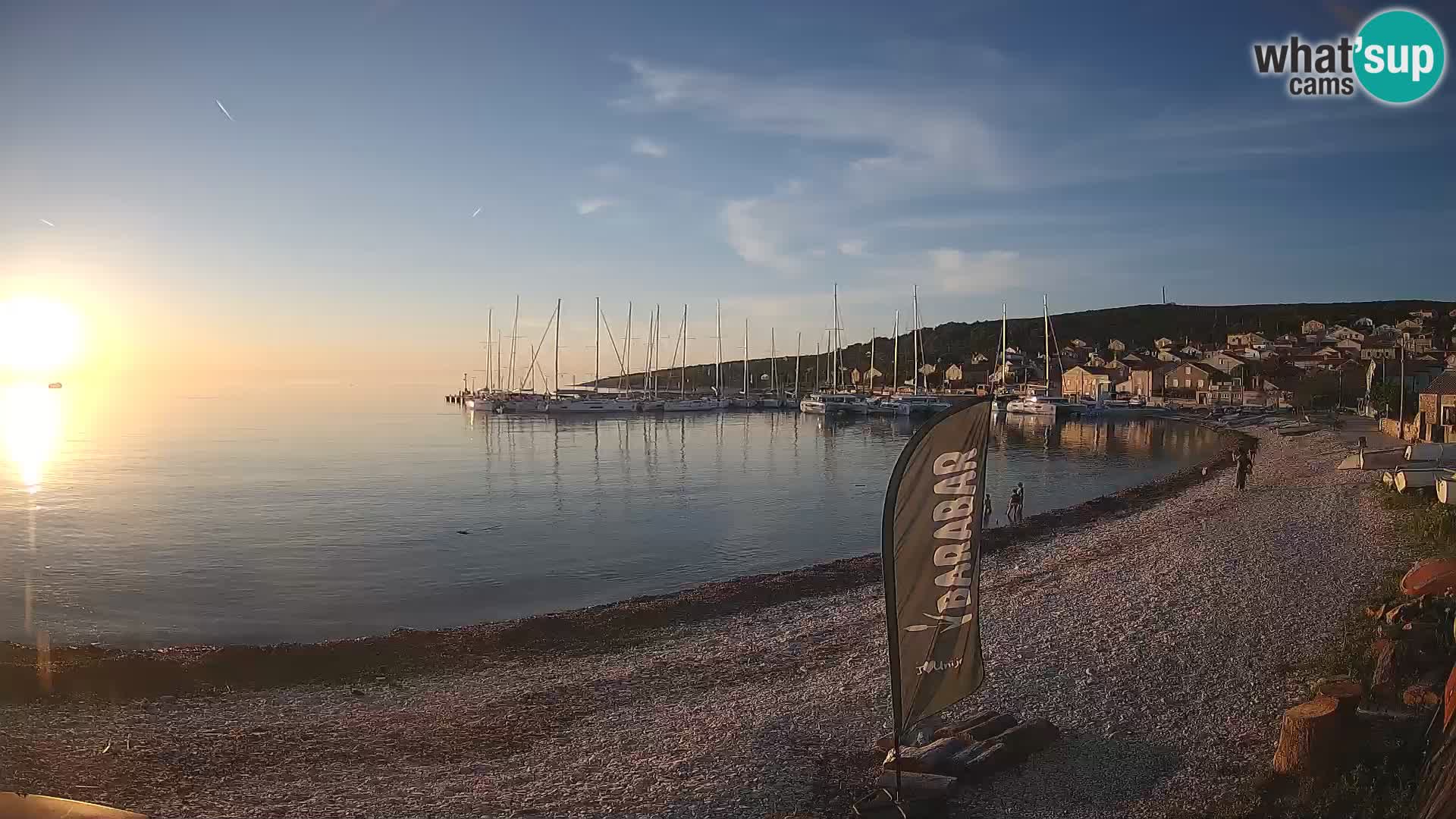 La Spiaggia di Unie webcam