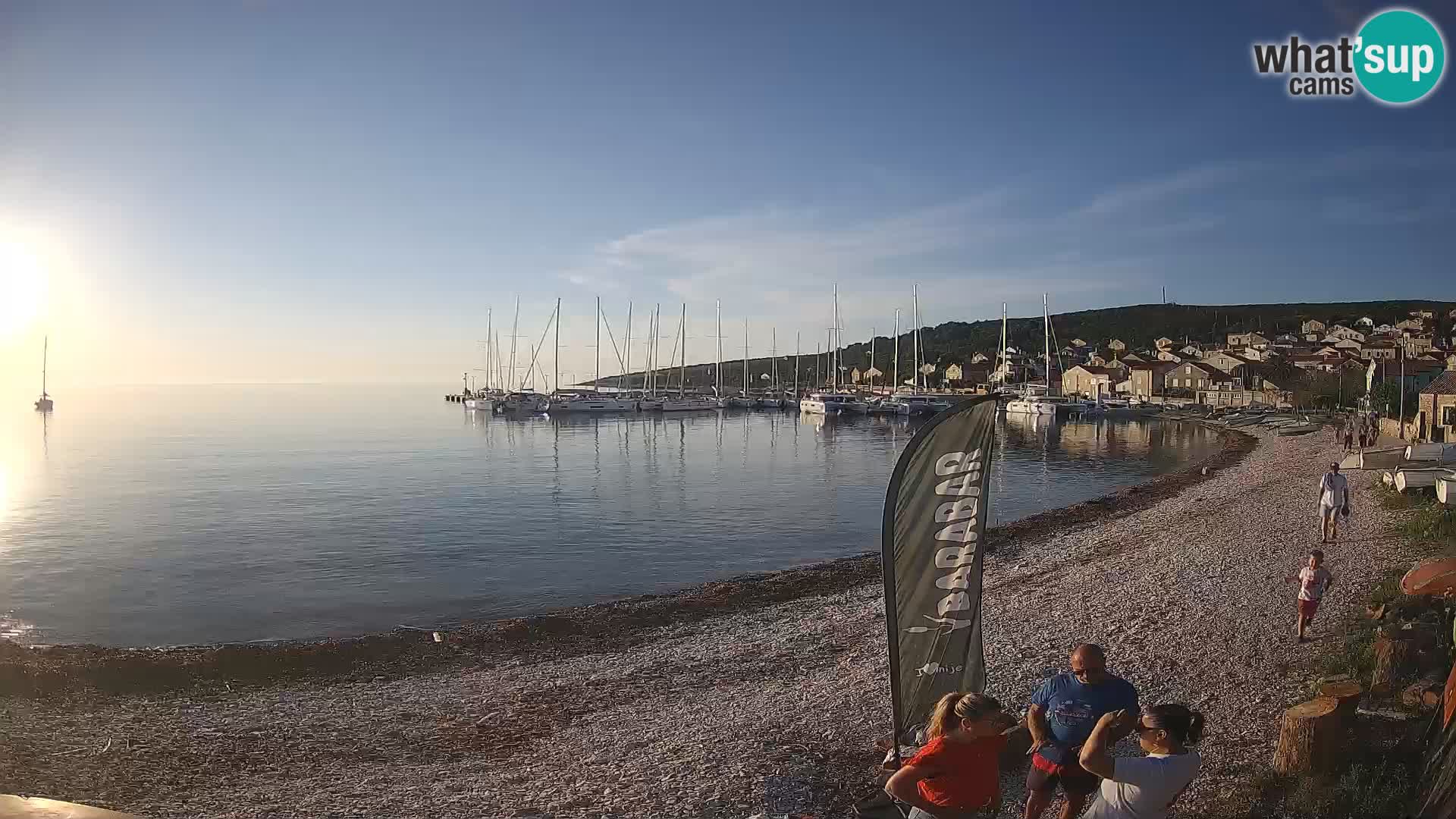 La Spiaggia di Unie webcam