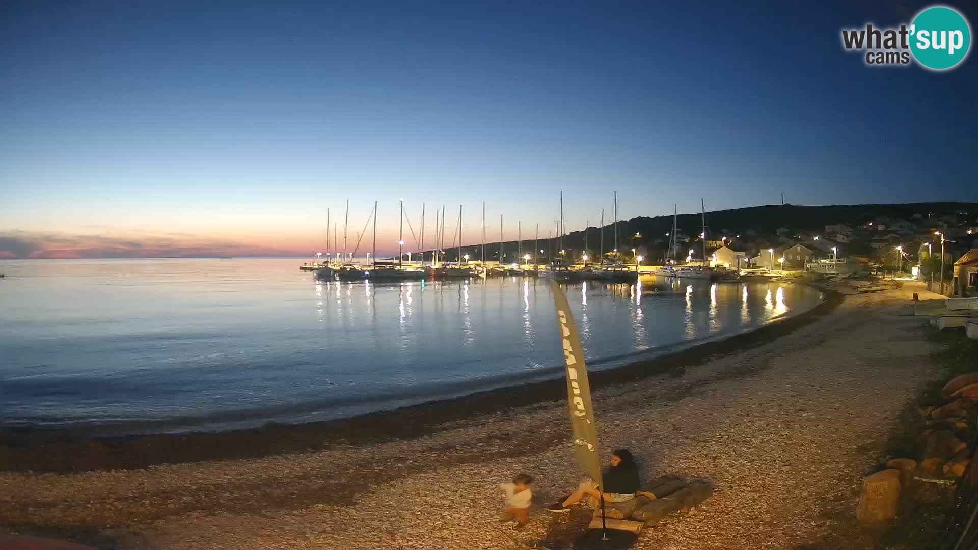 Unije strand webcam