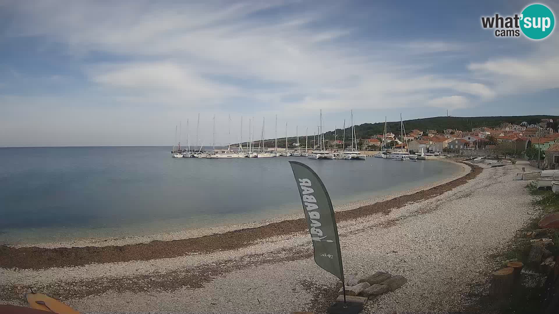 La Spiaggia di Unie webcam