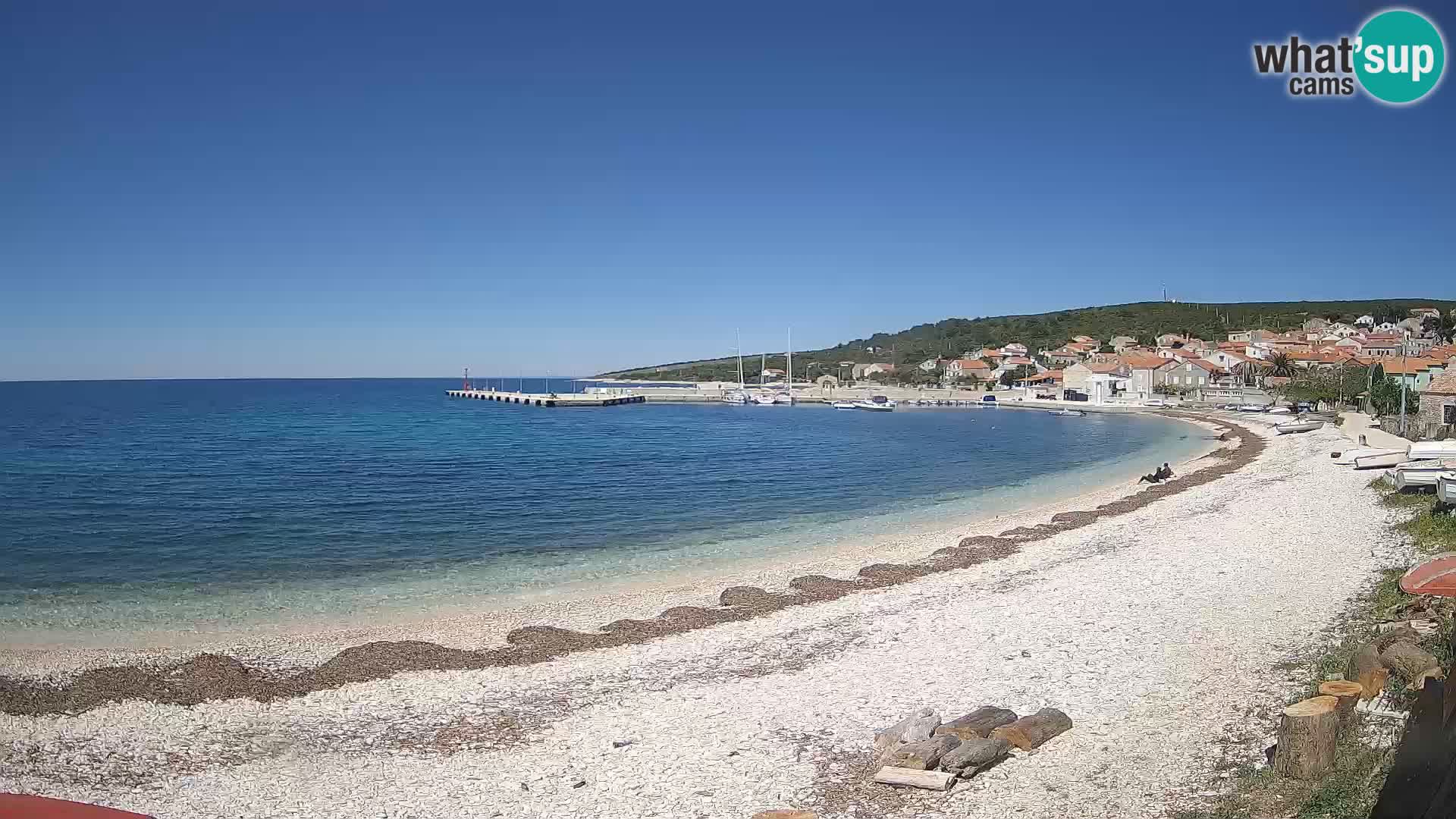 La Spiaggia di Unie webcam