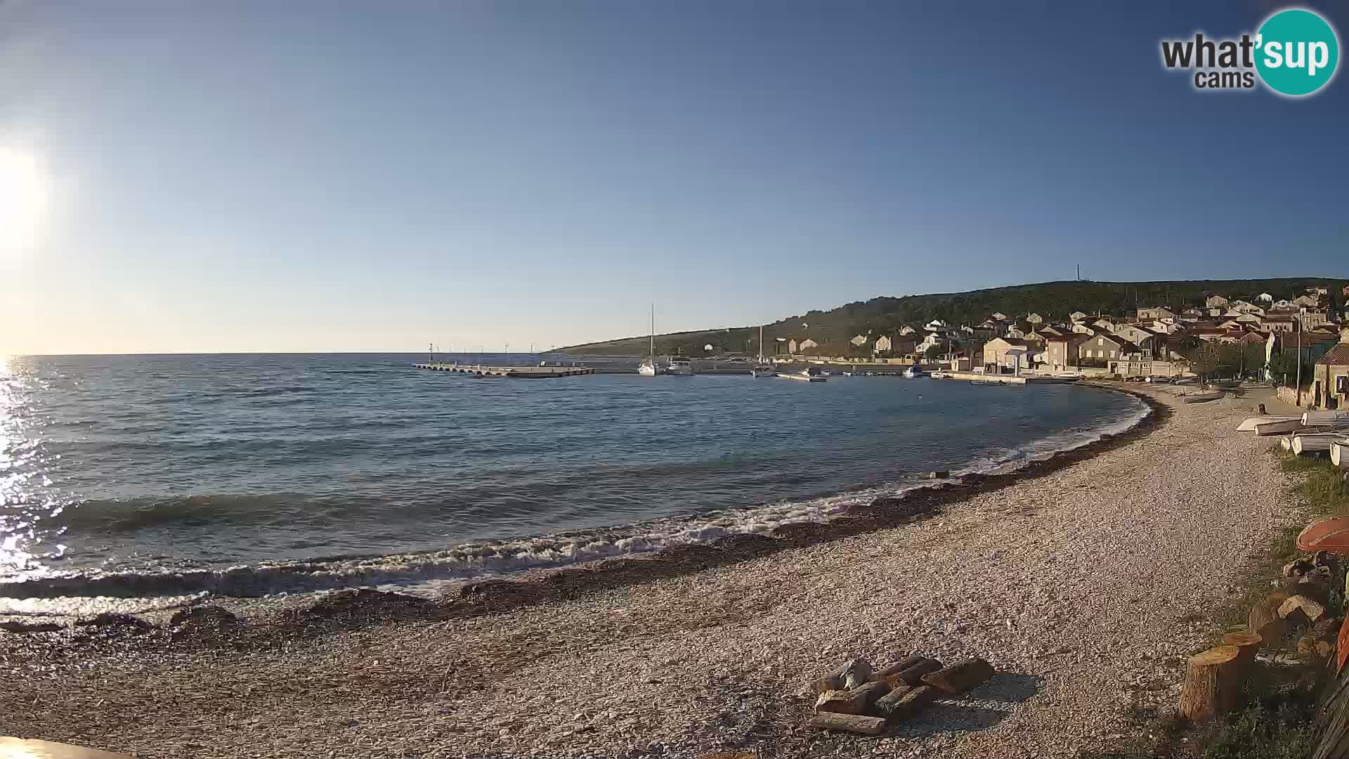 La Spiaggia di Unie webcam