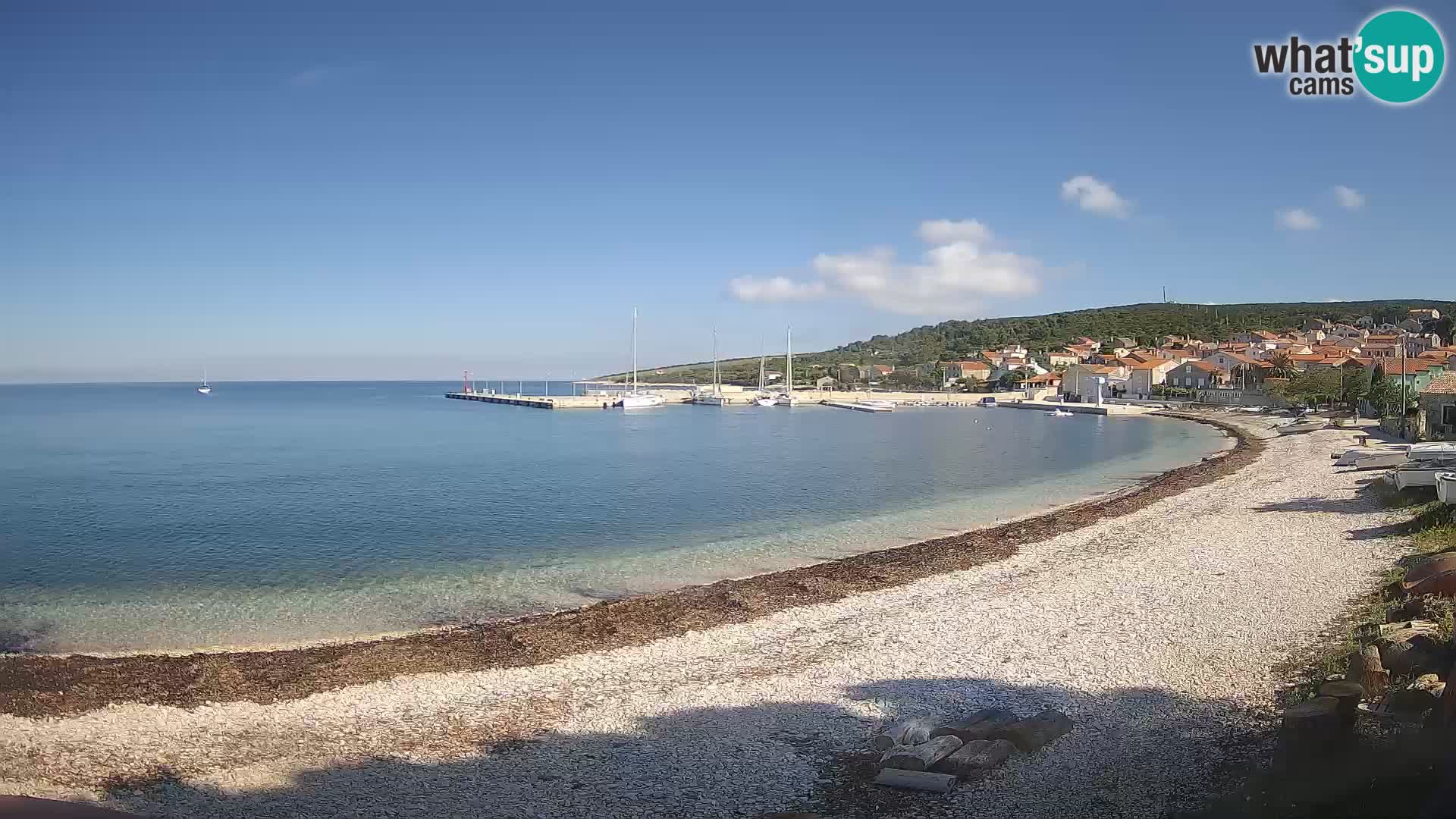 La Spiaggia di Unie webcam