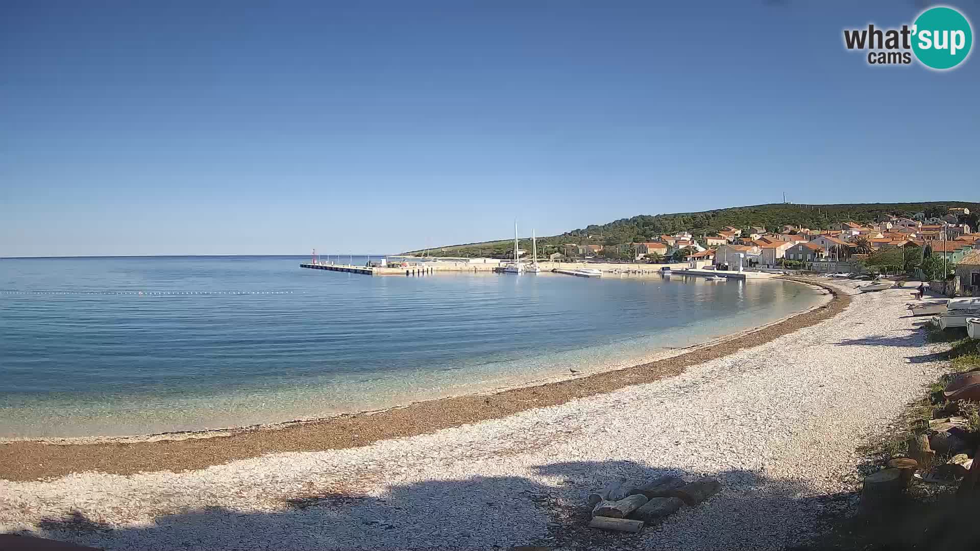 Livecam Unije – Beach