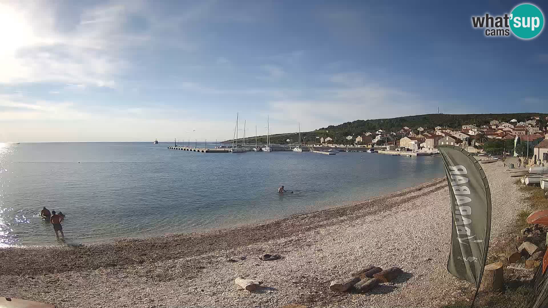 Unije strand webcam