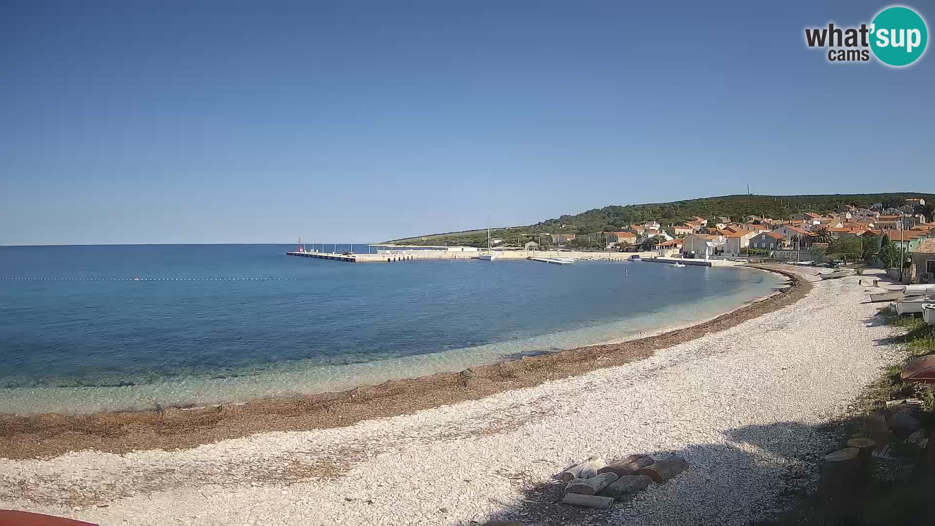 La Spiaggia di Unie webcam