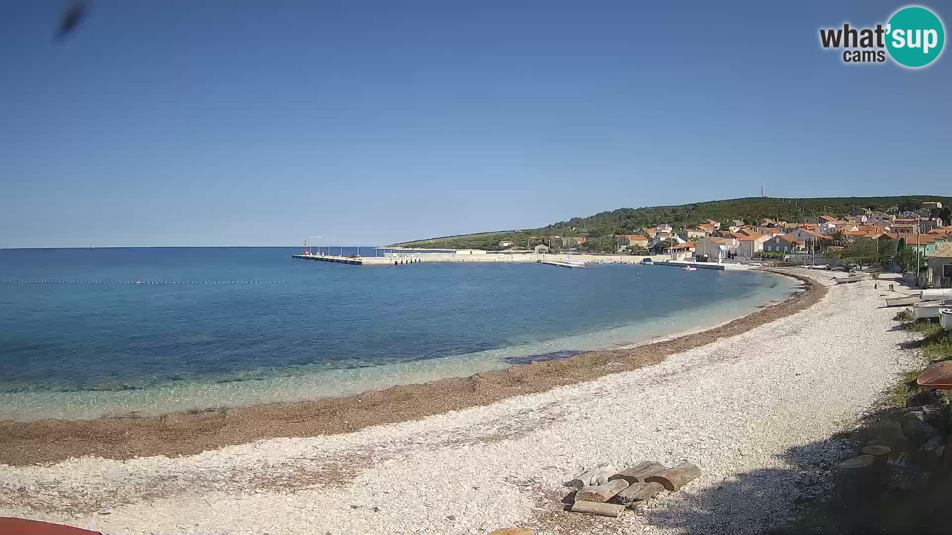 Livecam Unije – Beach