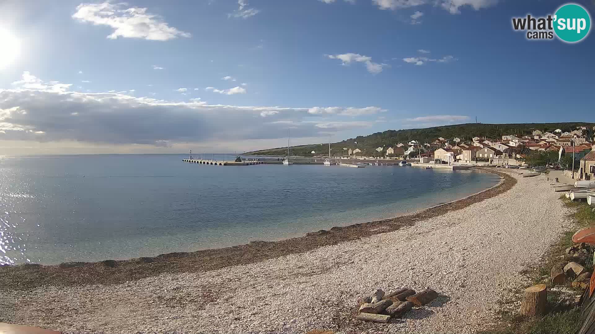 La Spiaggia di Unie webcam