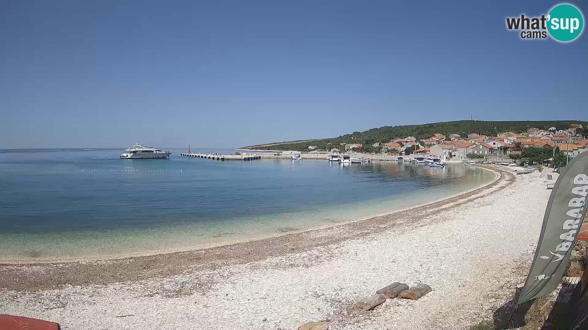 Livecam Unije – Beach