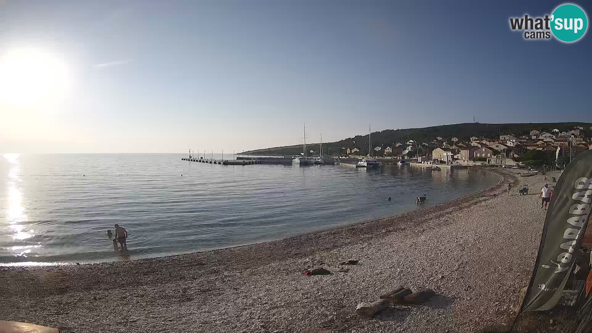 Livecam Unije – Beach