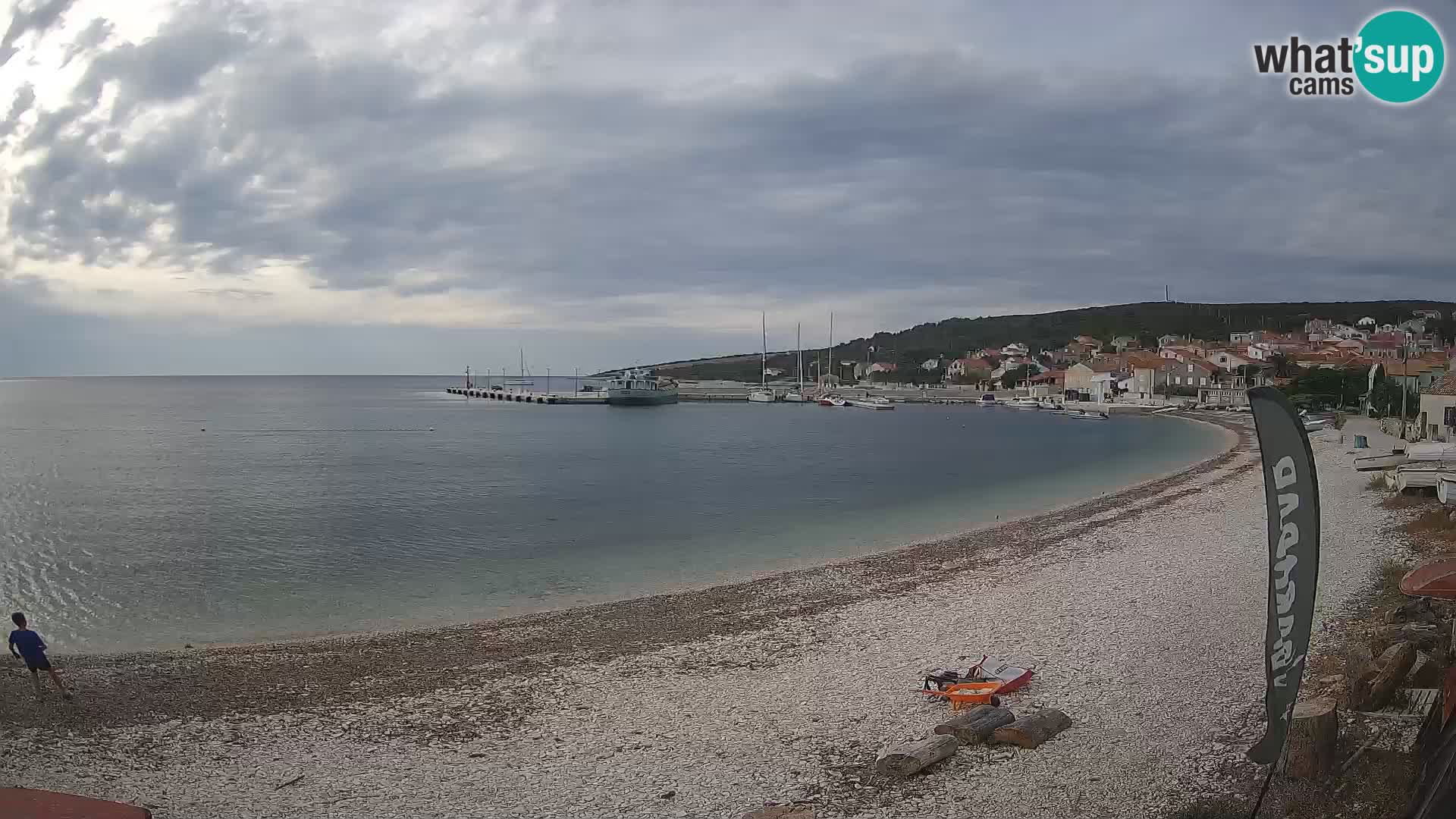 La Spiaggia di Unie webcam