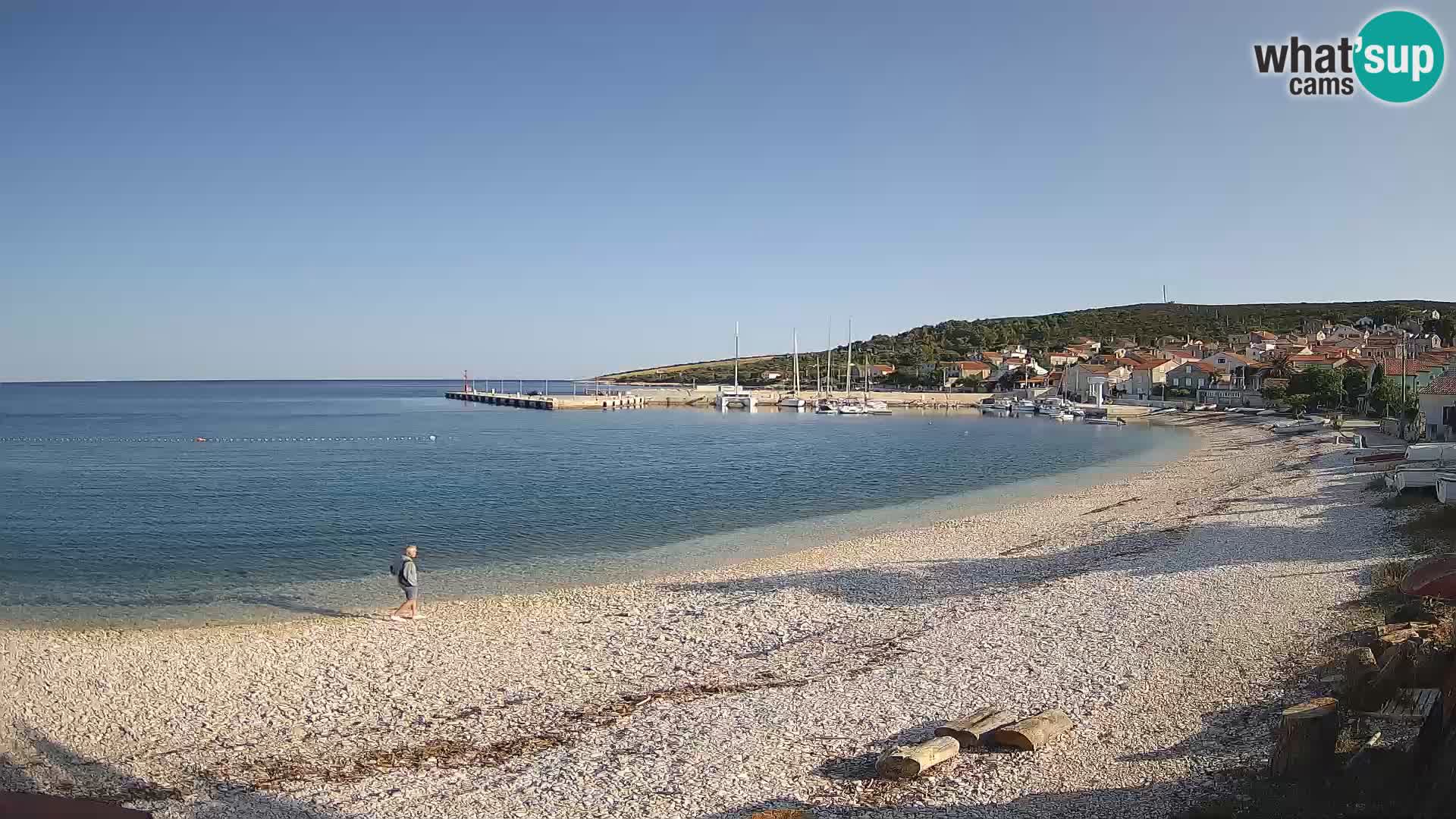 La Spiaggia di Unie webcam