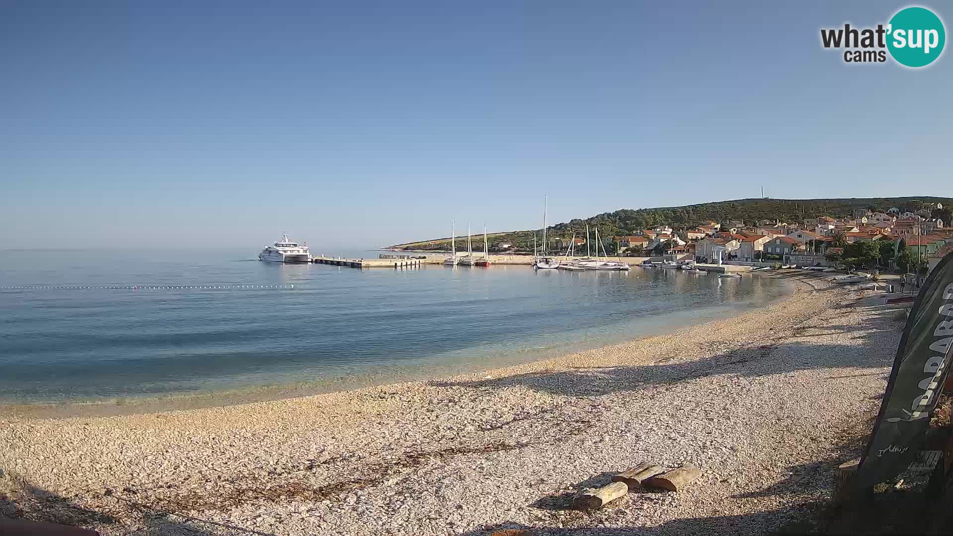 Livecam Unije – Beach