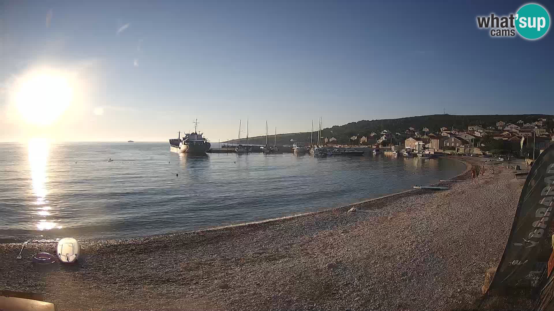 Livecam Unije – Beach