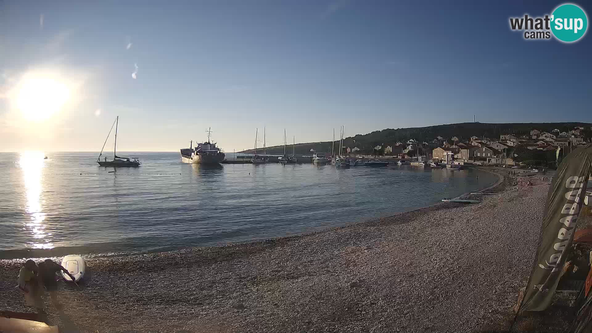 Livecam Unije – Beach