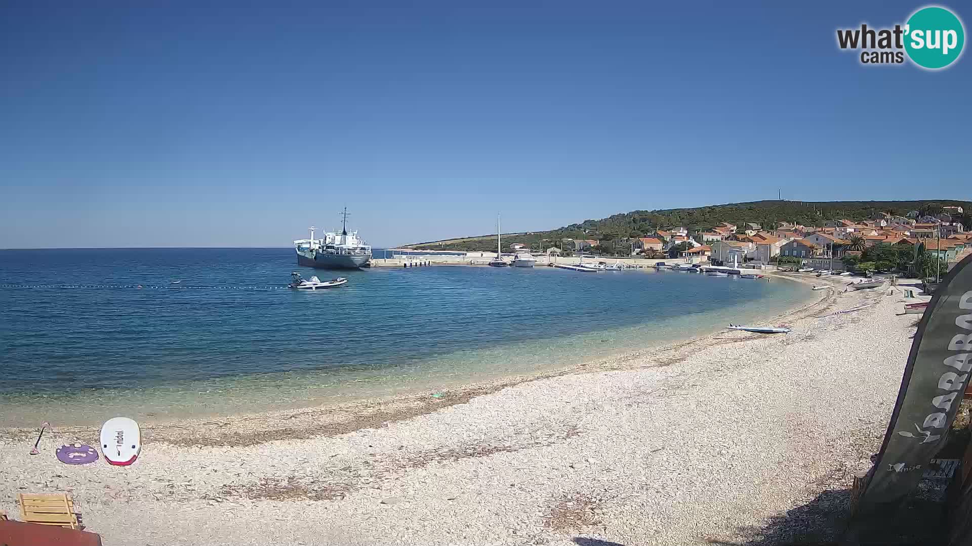 La Spiaggia di Unie webcam