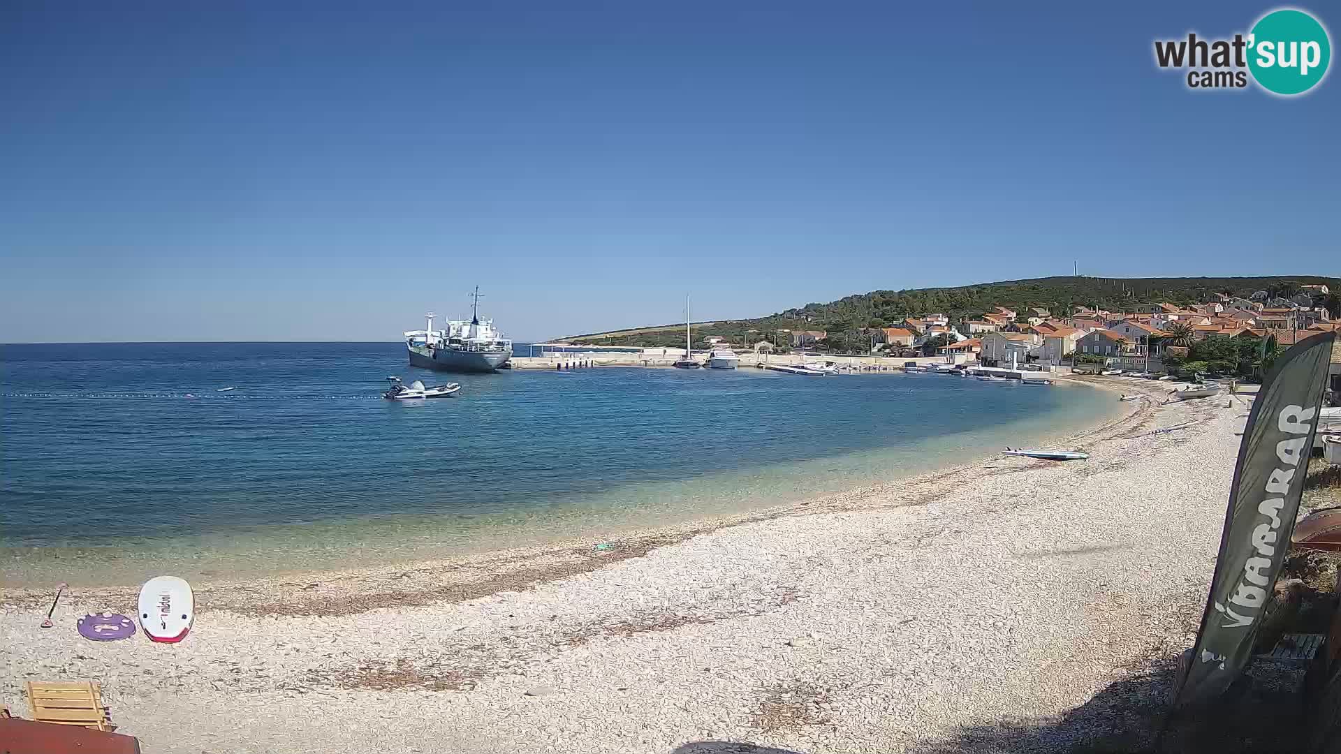 Livecam Unije – Beach