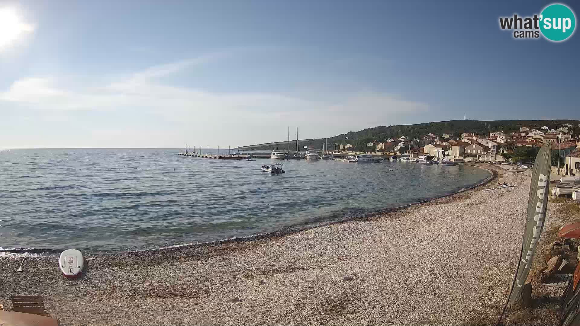 La Spiaggia di Unie webcam