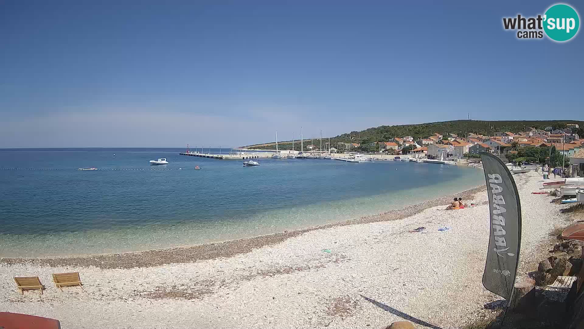Livecam Unije – Beach